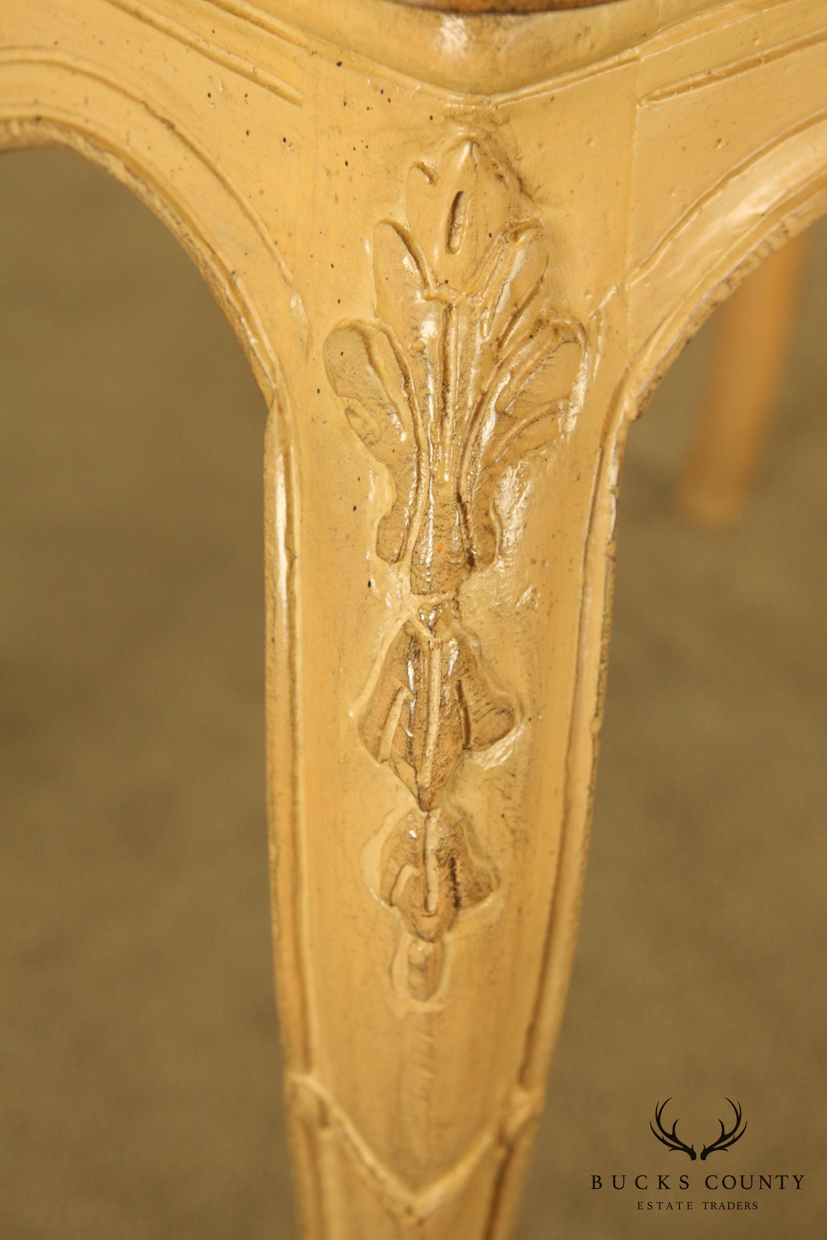 French Louis XV Style Custom Quality Vintage Side Table