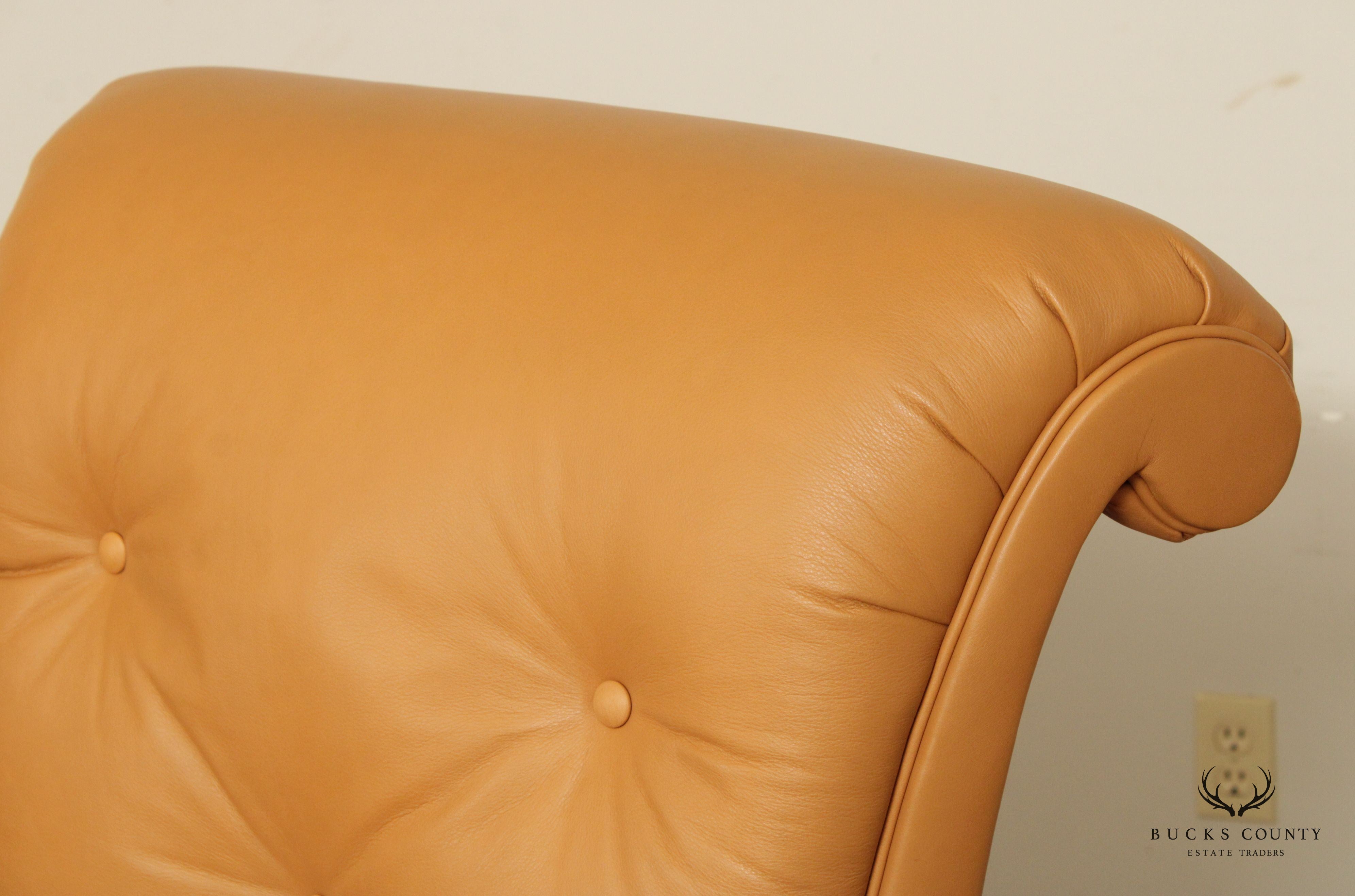 Leathercraft Tufted Leather Executive Office Armchair (J)