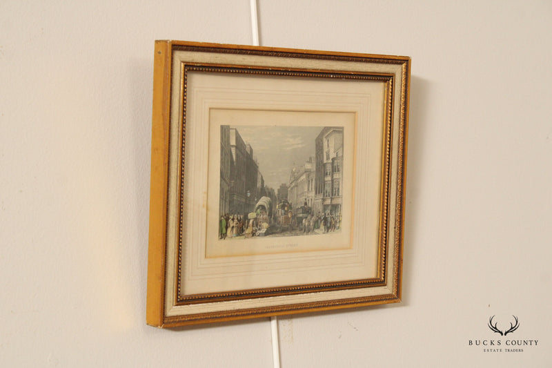 Thomas Hosmer Shepherd 'Leadenhall Street' Framed Print