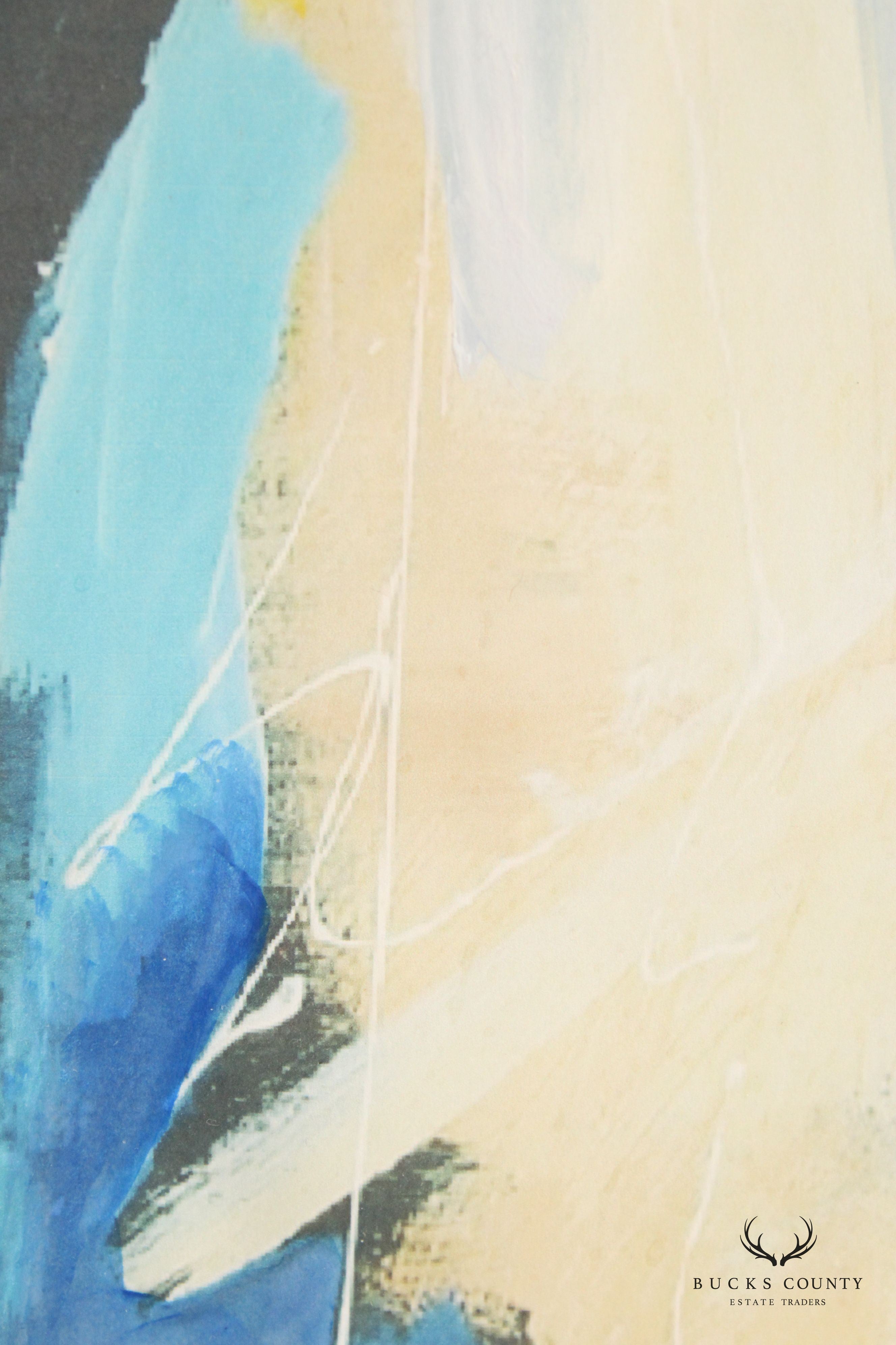 Luis Martinez Contemporary Abstract Framed Print