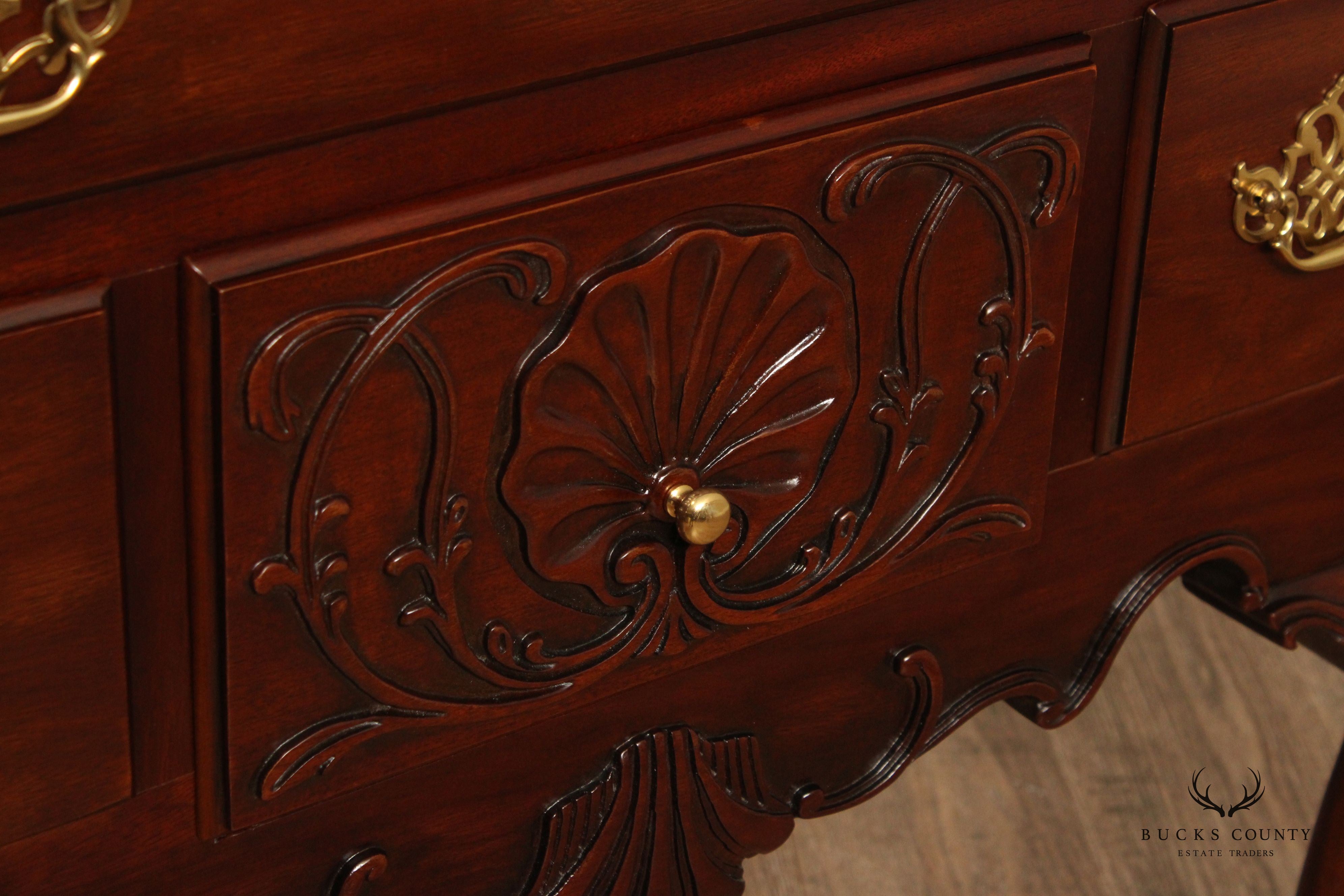 Councill Craftsmen Chippendale Style Mahogany Lowboy