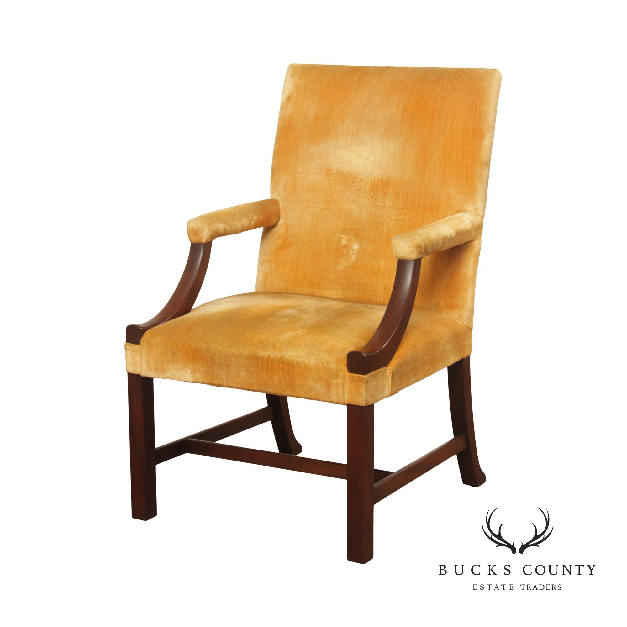 Kittinger Williamsburg Adaptation Mahogany Lolling Chair