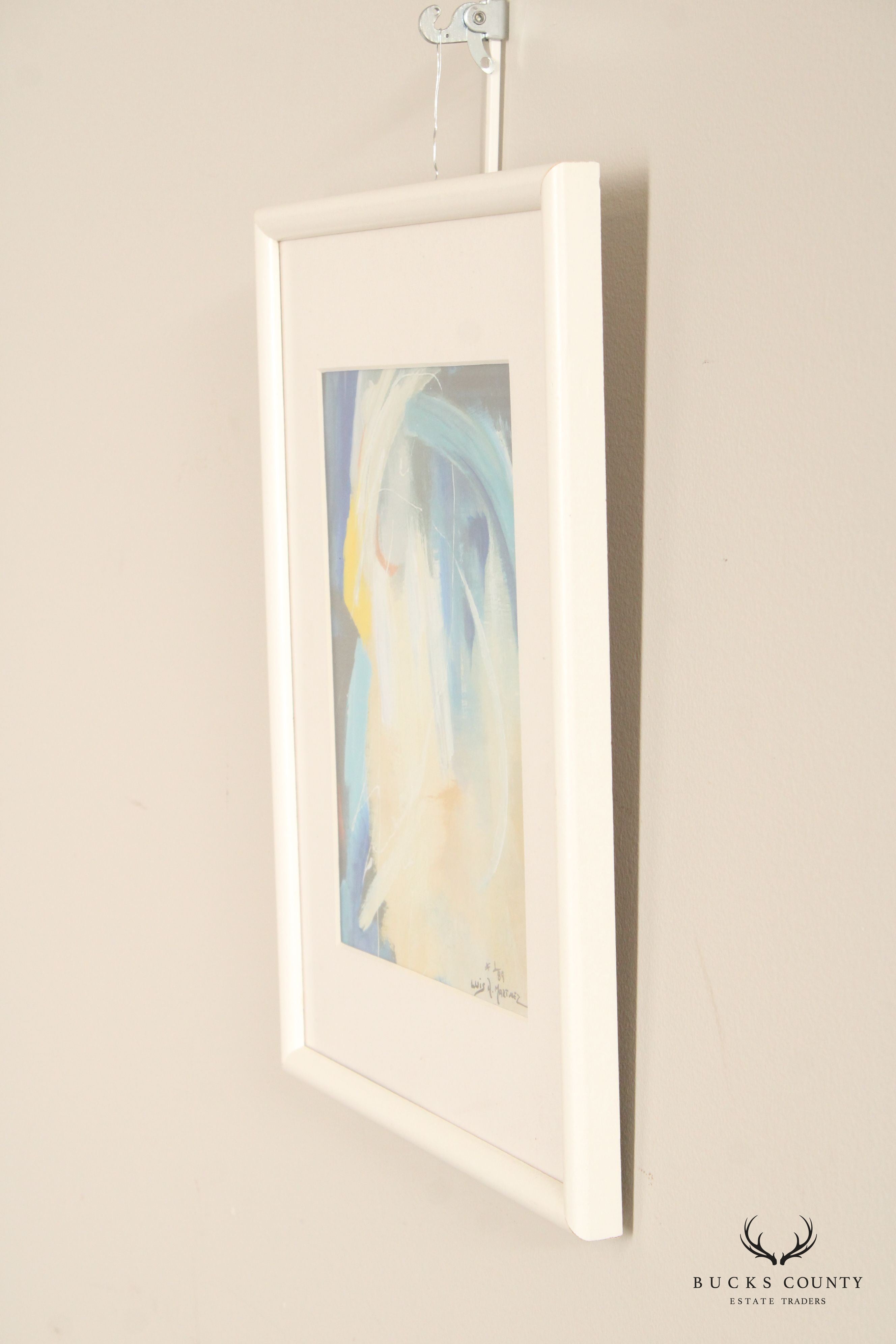 Luis Martinez Contemporary Abstract Framed Print