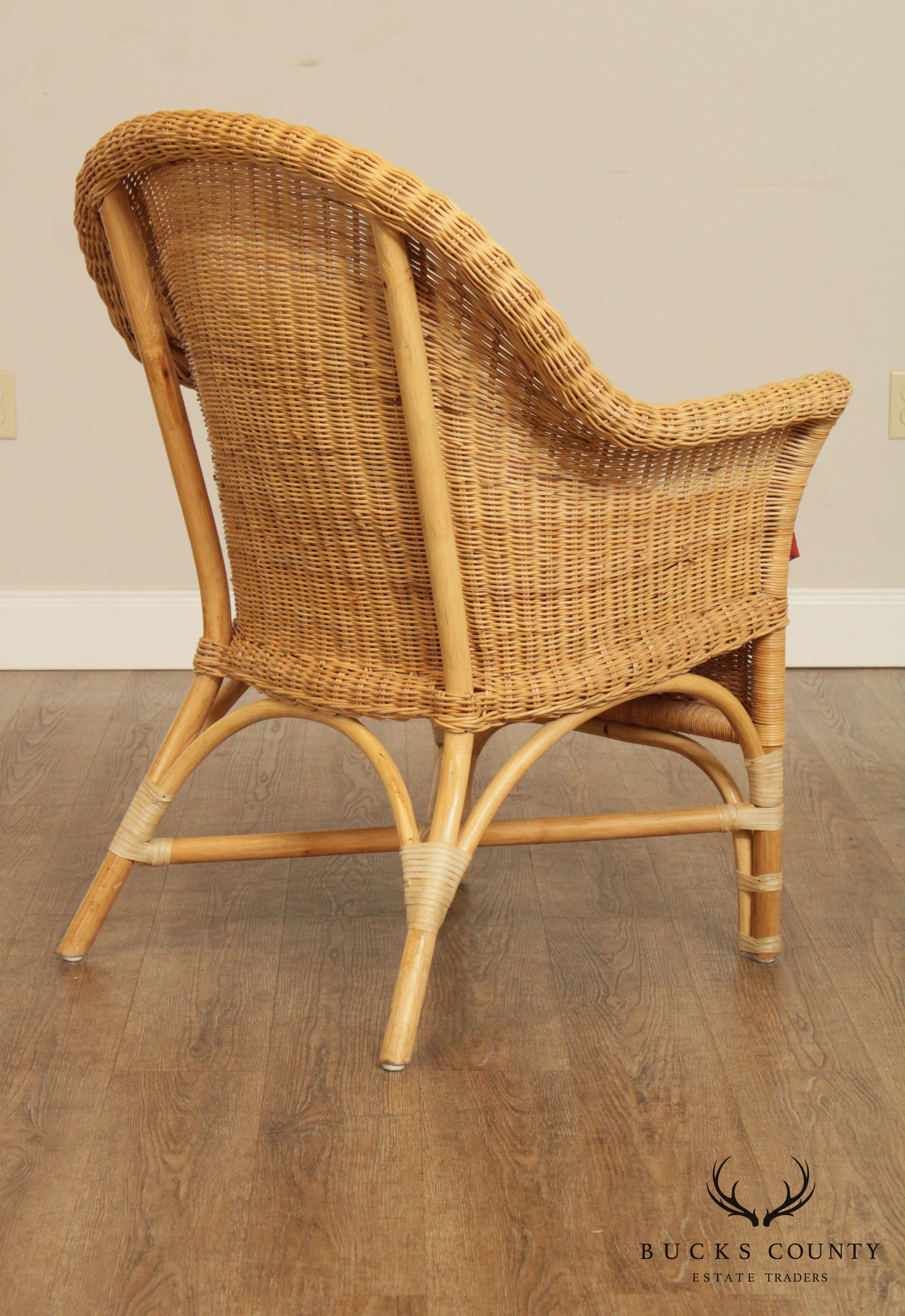 Quality Wicker Rattan Armchair
