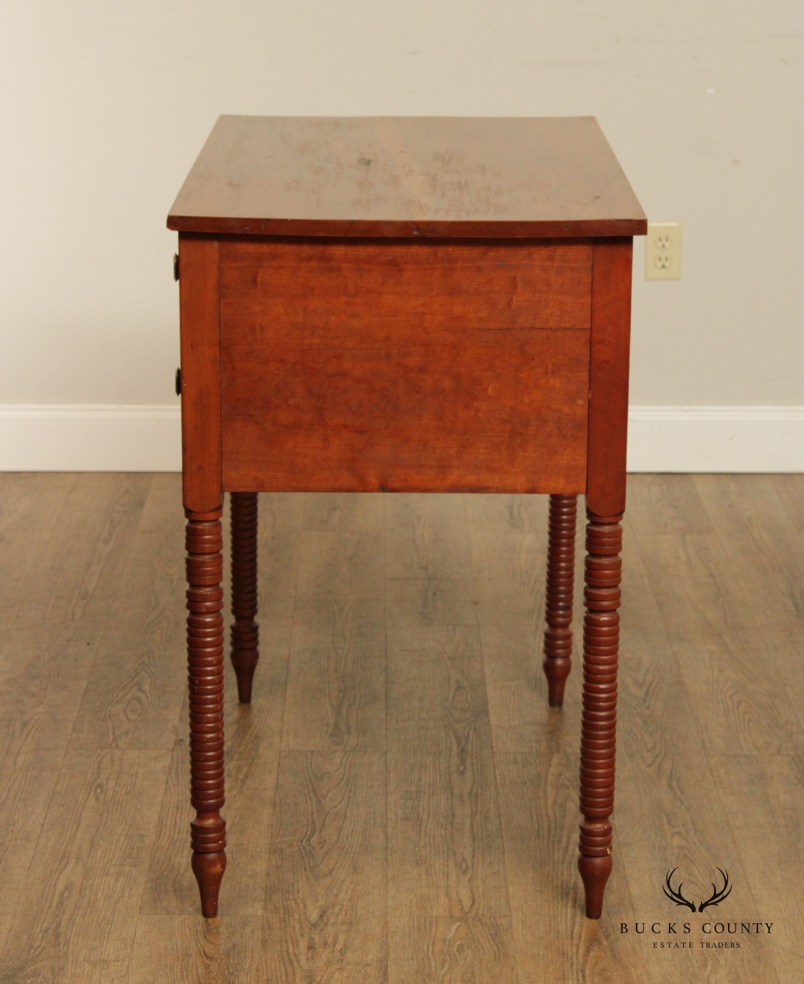 Antique 19th C. American Sheraton Four Drawer Server