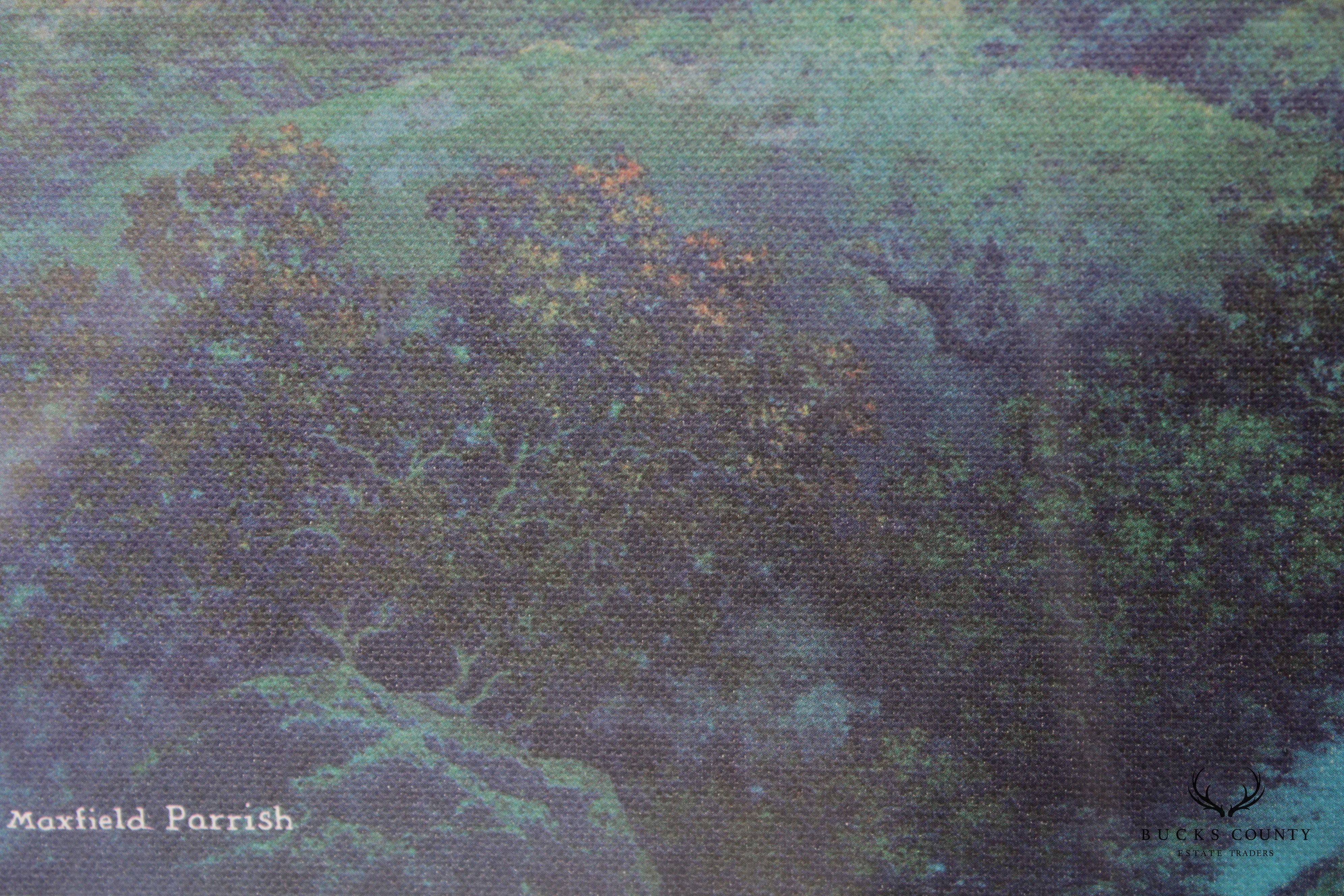 Maxfield Parrish Framed 'New Moon' Giclee Print