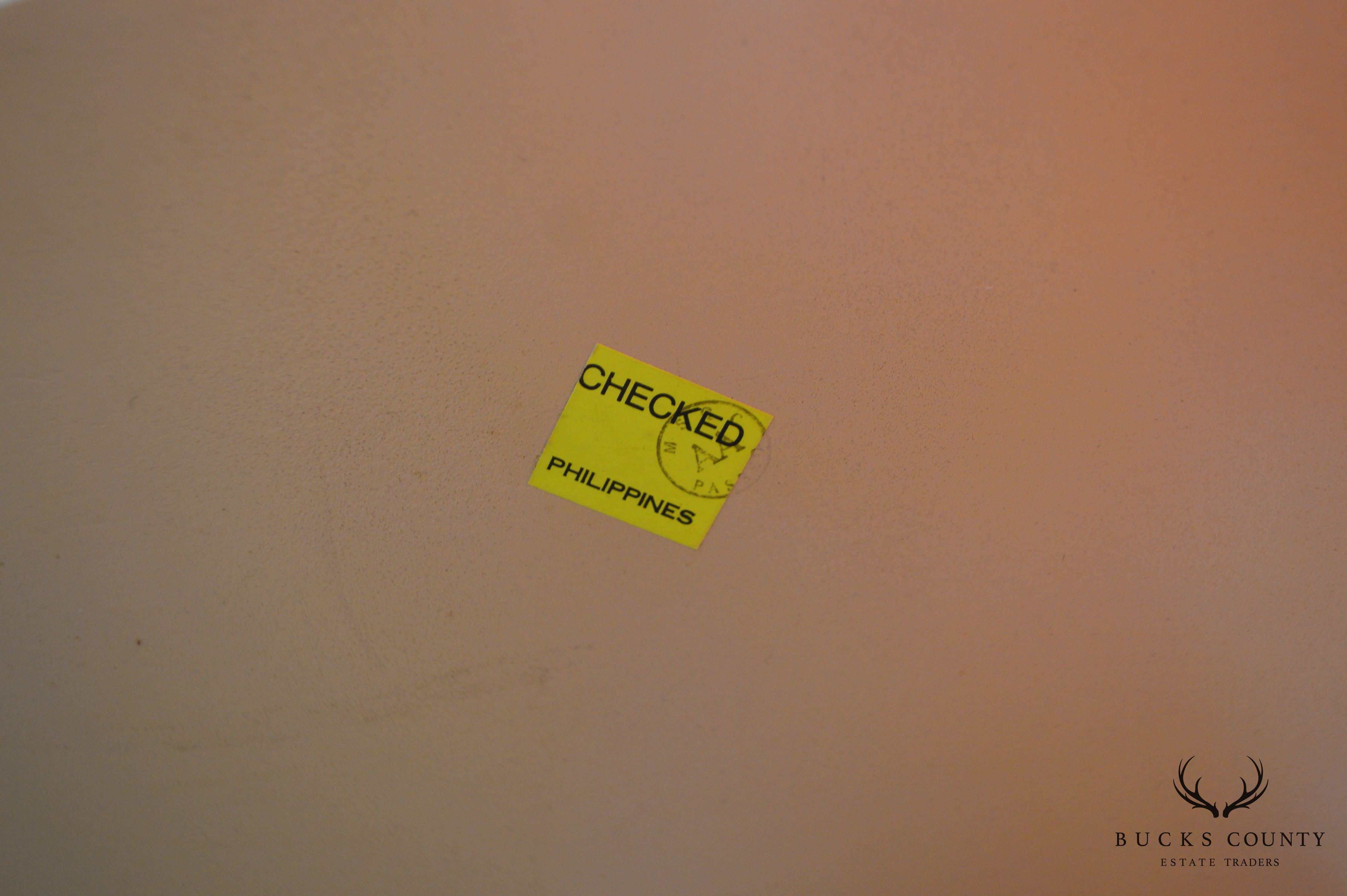 Unusual Faux Branch Large Stone Top Coffee Table