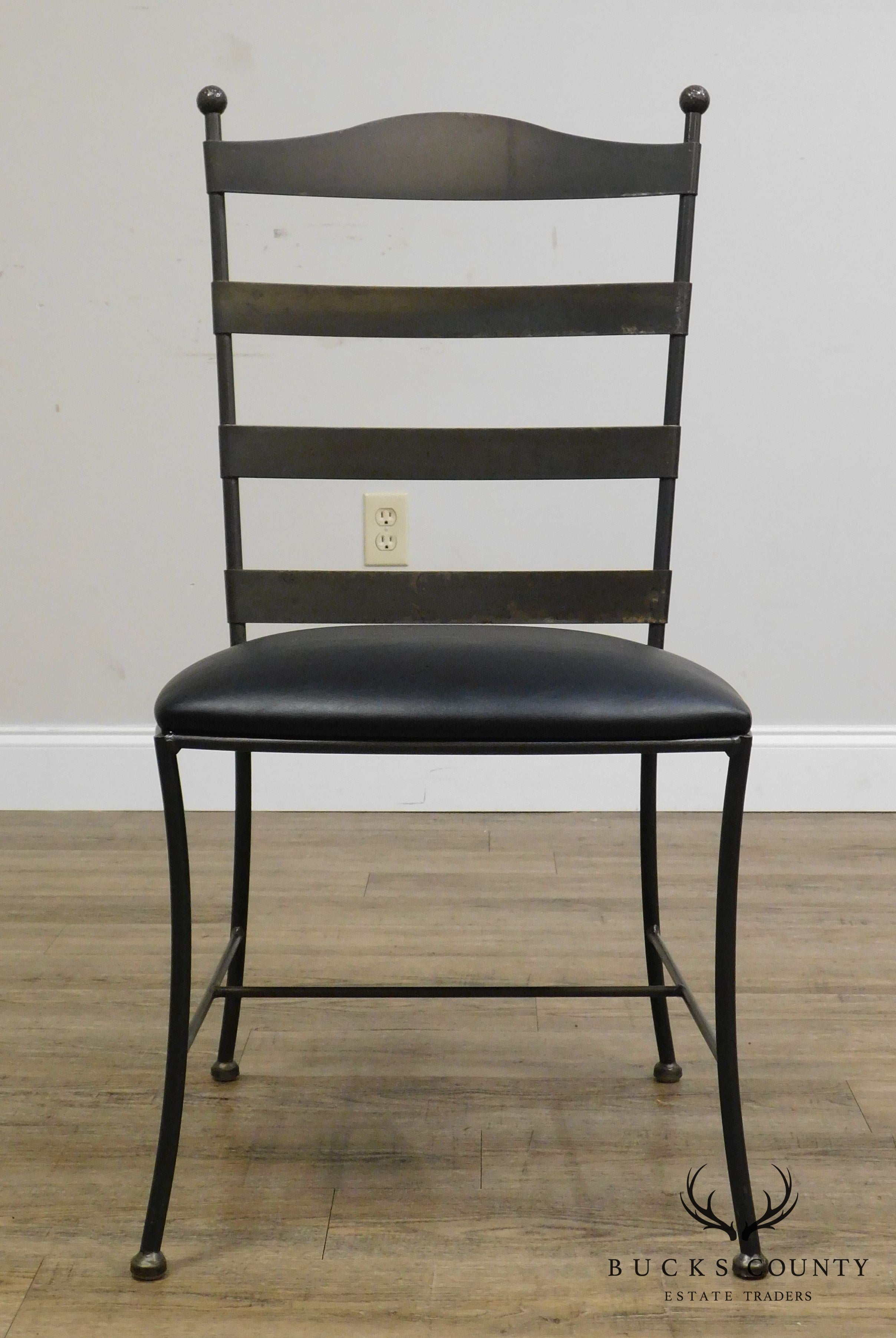 Charleston Forge Iron Ladderback Side Chair