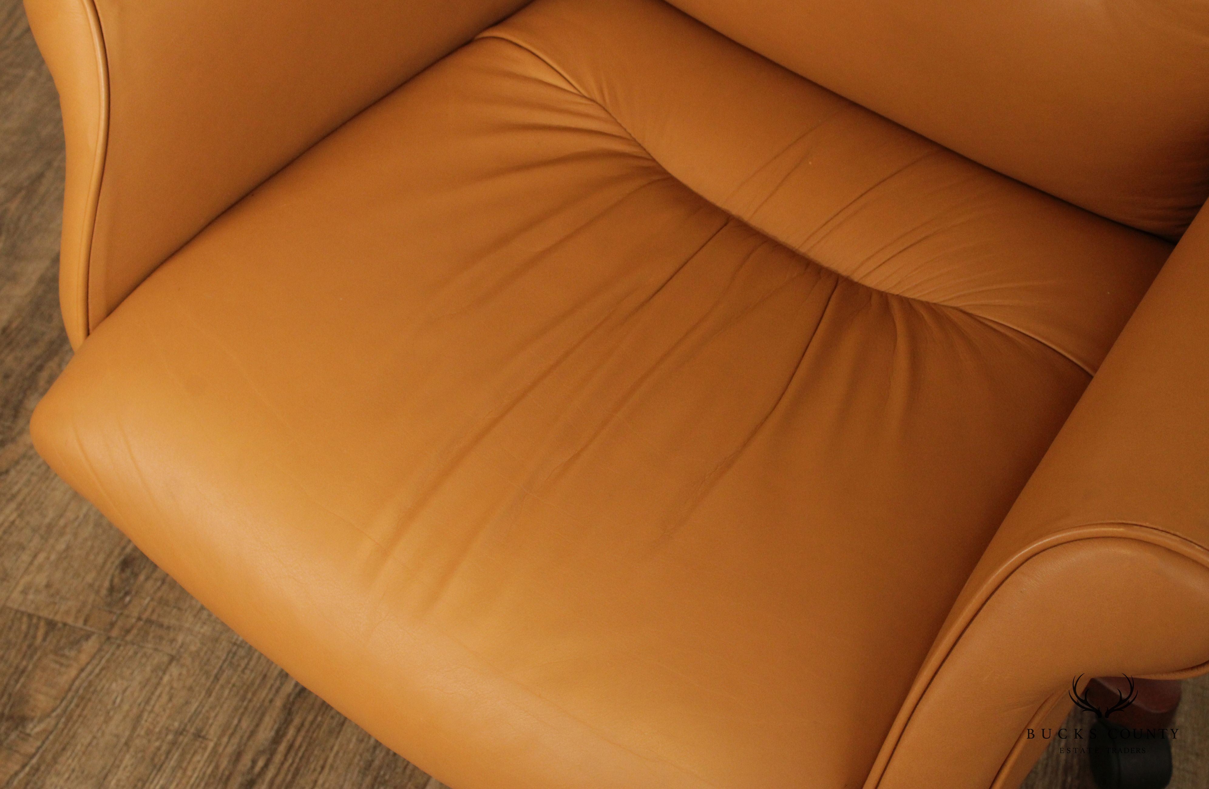 Leathercraft Tufted Leather Executive Office Armchair (K)