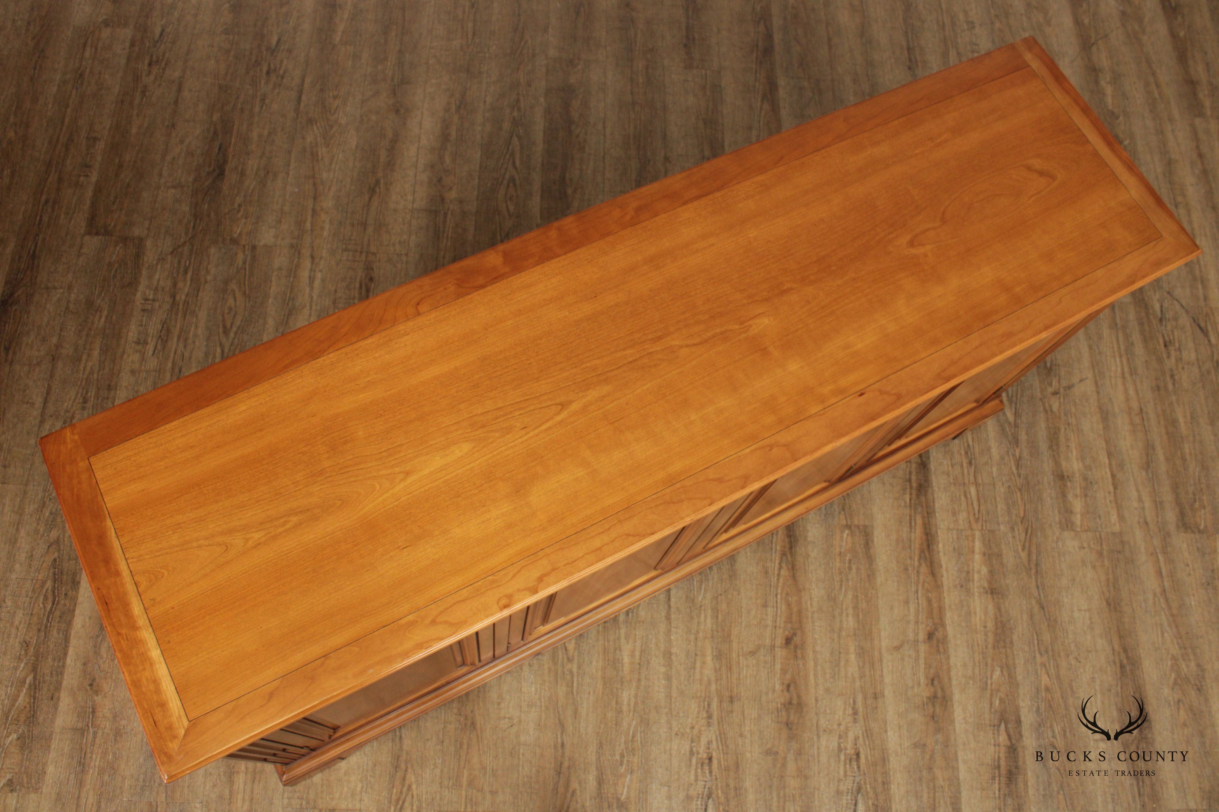 Kindel Regency Style Four Door Buffet Sideboard