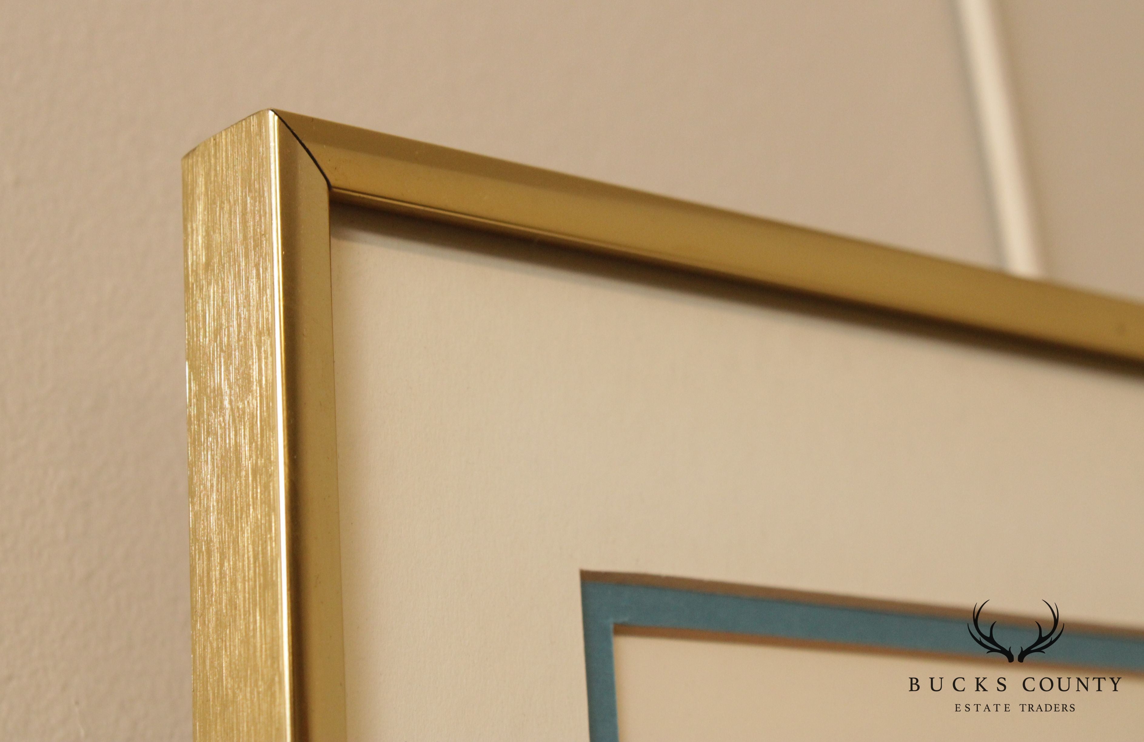 Jovan Obican Penal Signed Framed Lithograph