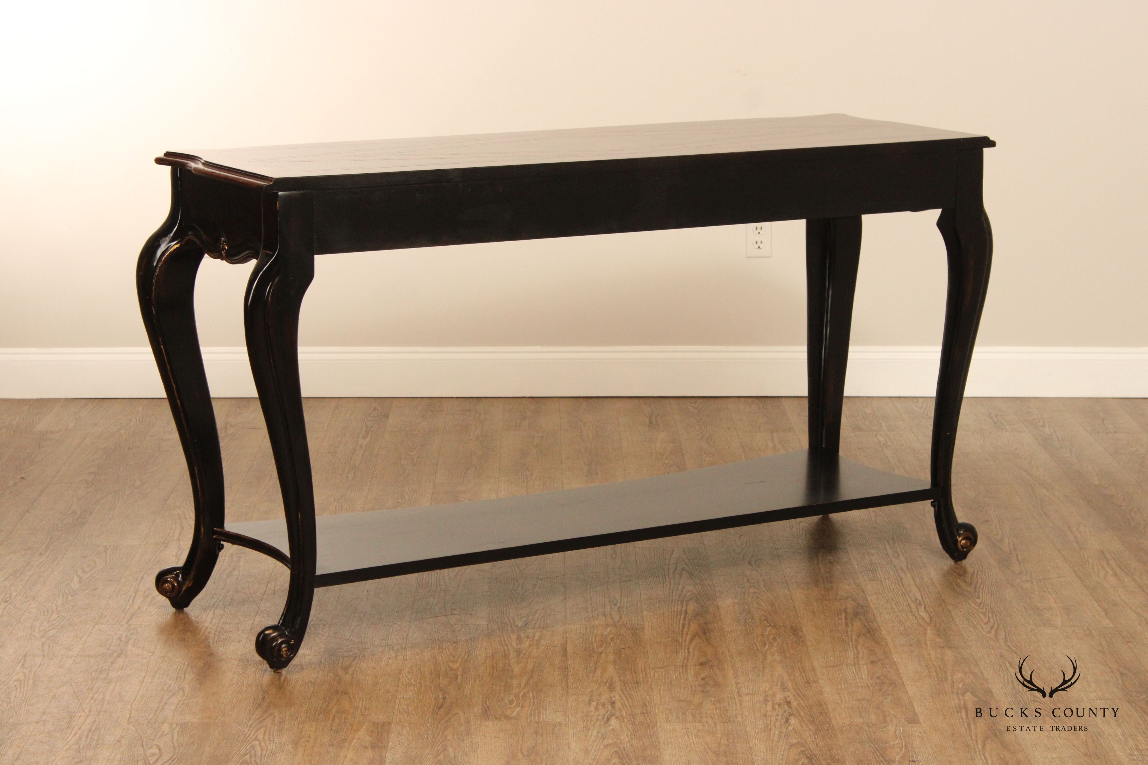 Hooker Furniture 'Grandover' Ebonized Console Table