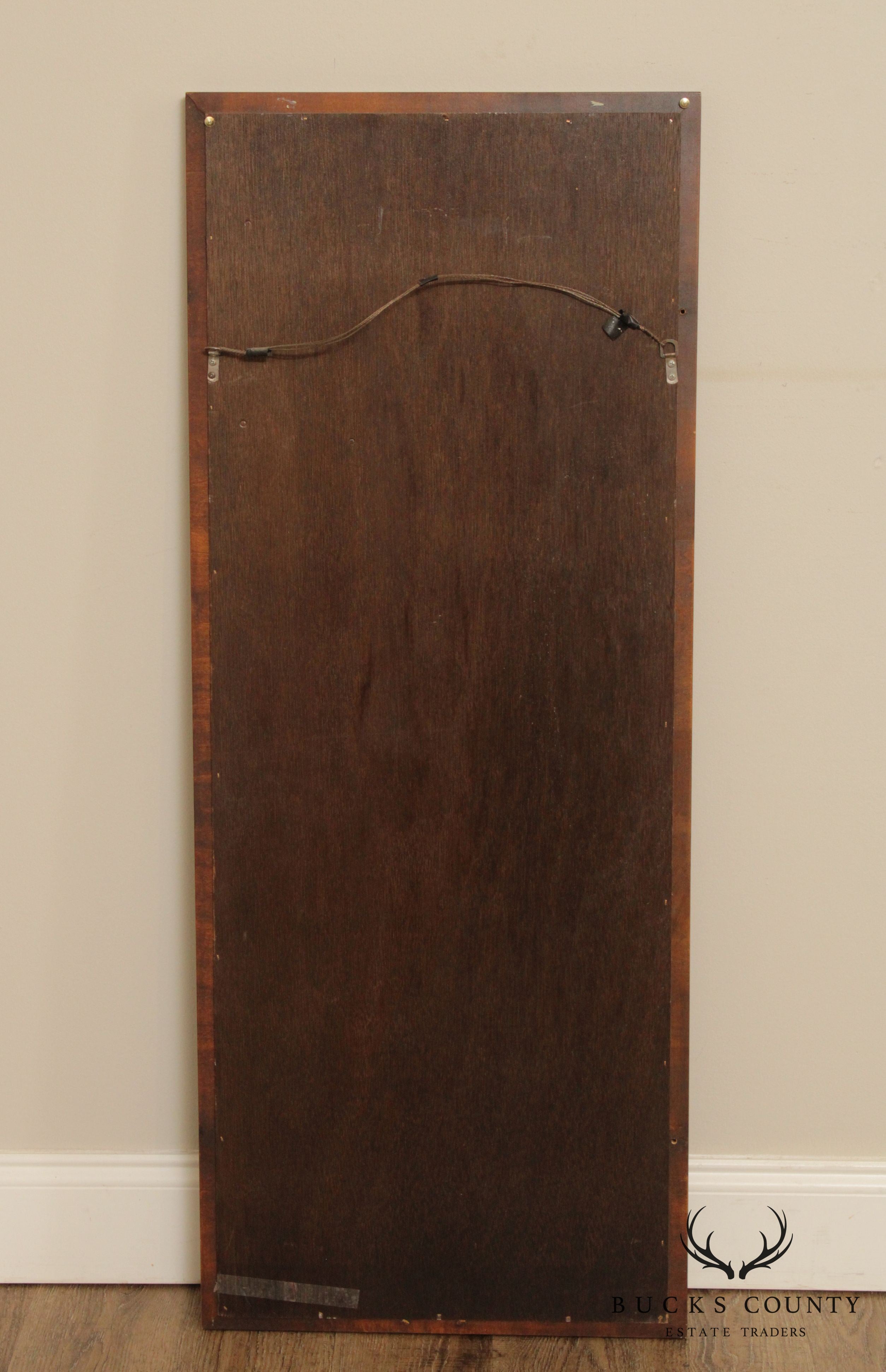 Hekman Yew Wood Narrow Wall Mirror