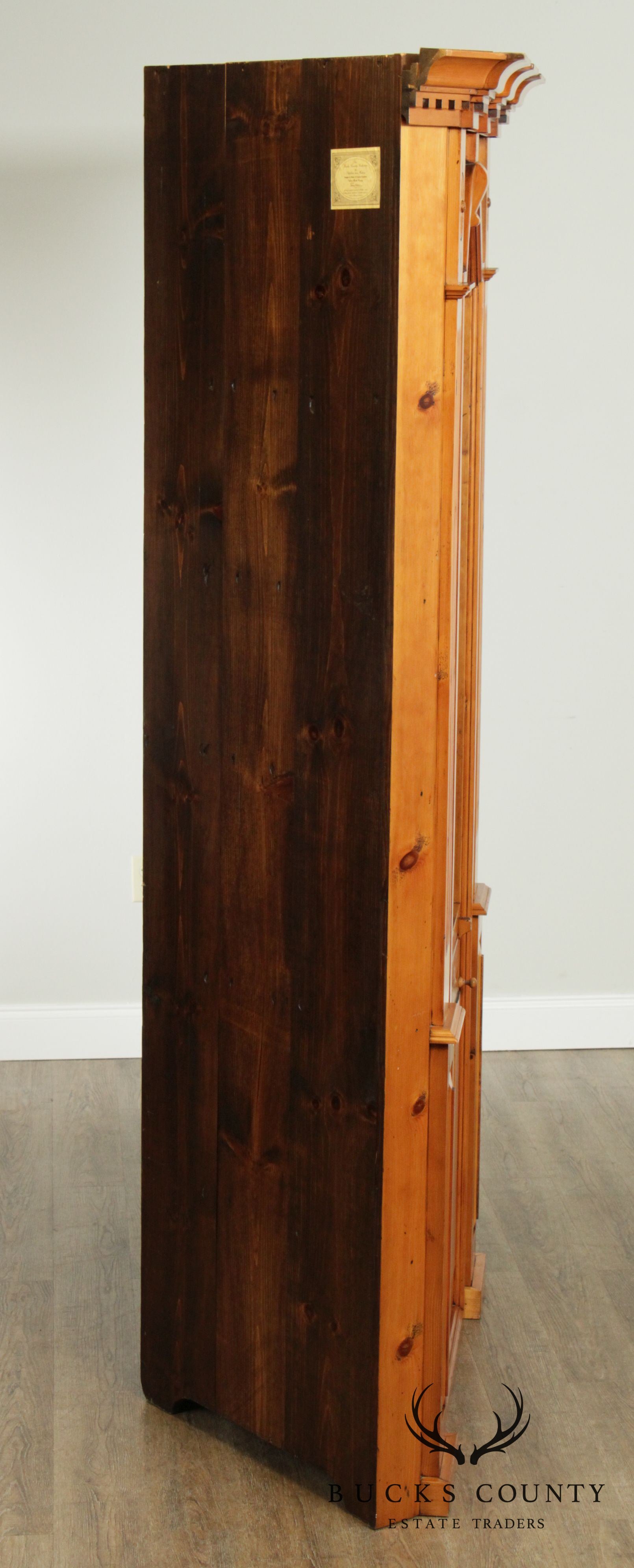 Stephen Von Hohen Bucks Country Collection Custom Pine Corner Cabinet