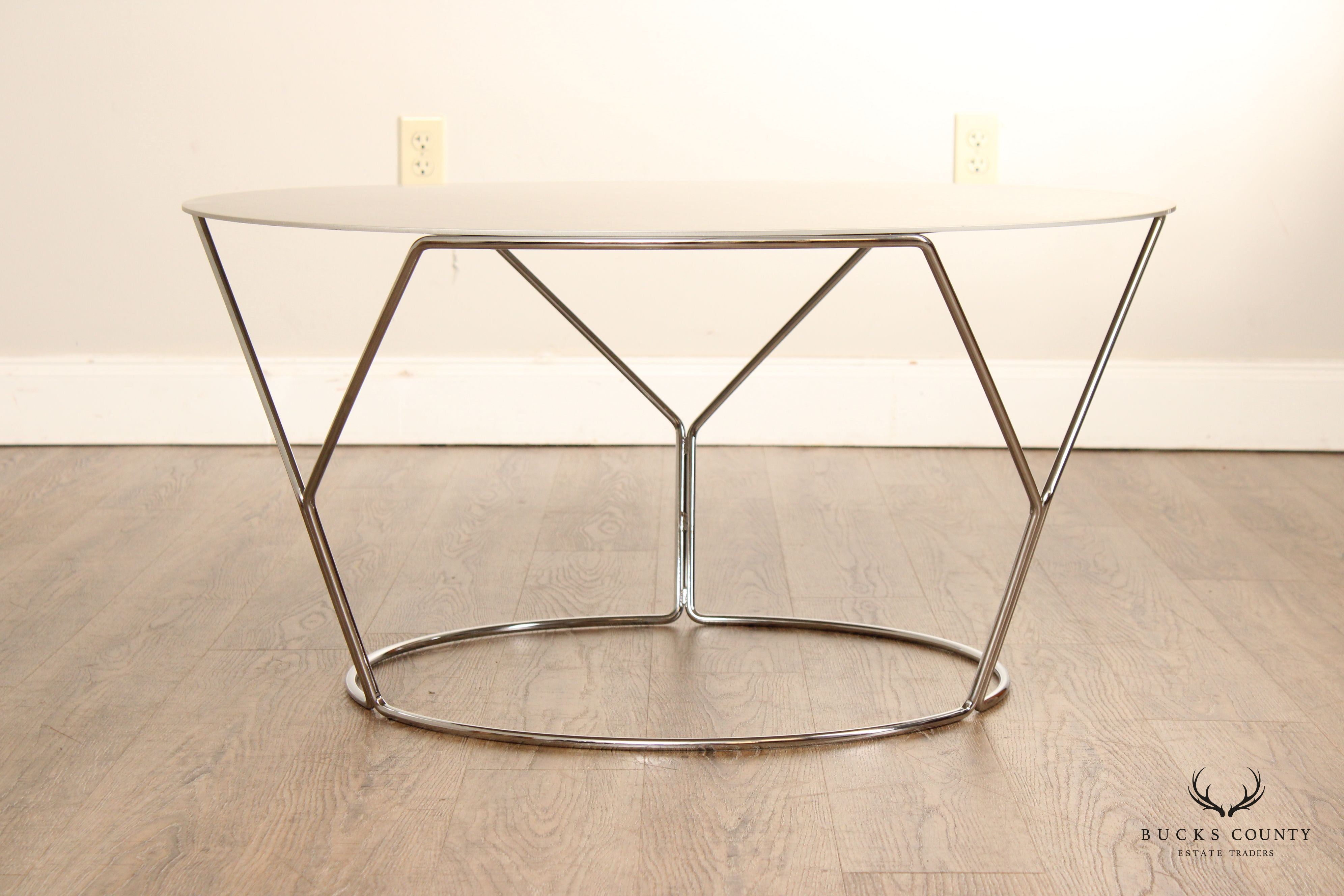 Keilhauer Modern Style Aluminum and Steel 'Cahoots' Coffee Table