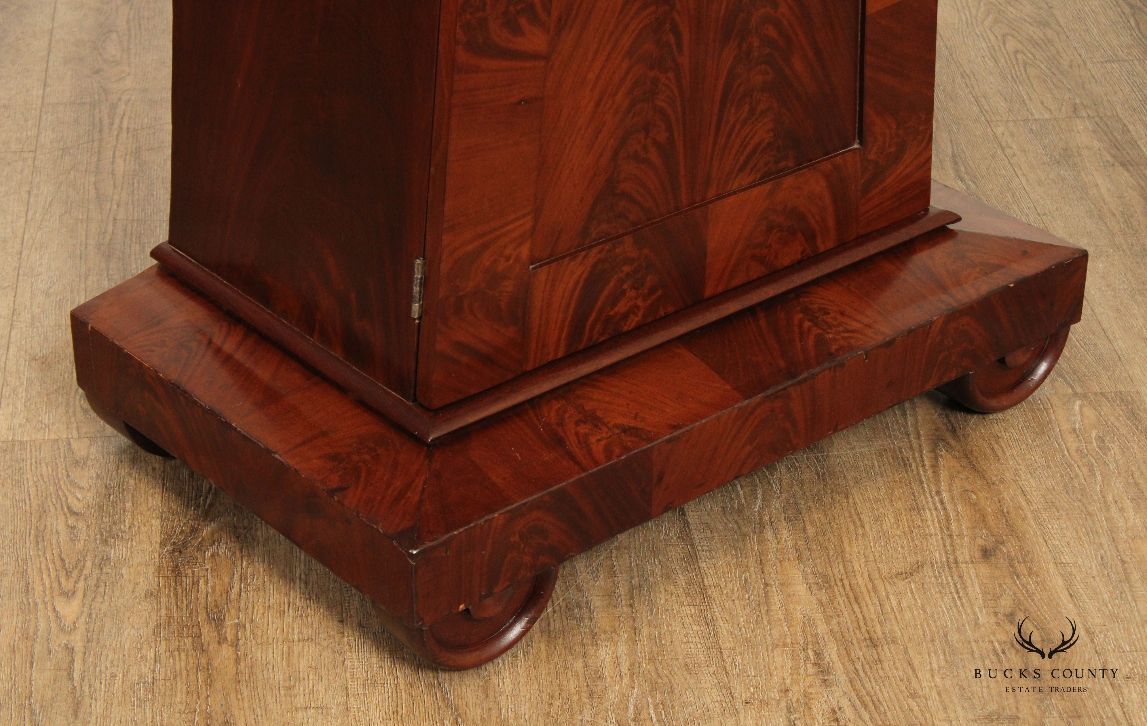 Fine American Empier Period Mahogany Mint Julep Cabinet