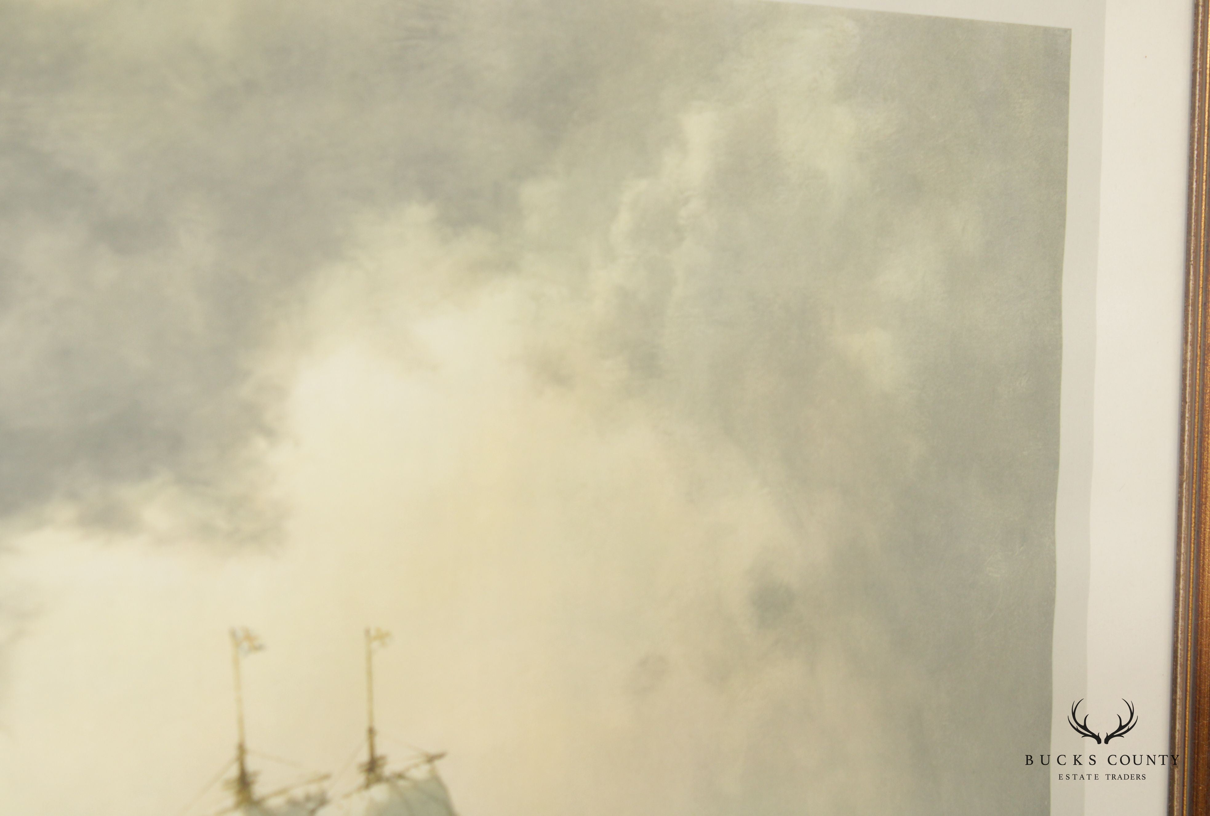 Montague Dawson 'The Gallant Mayflower' Sail Ship Lithograph