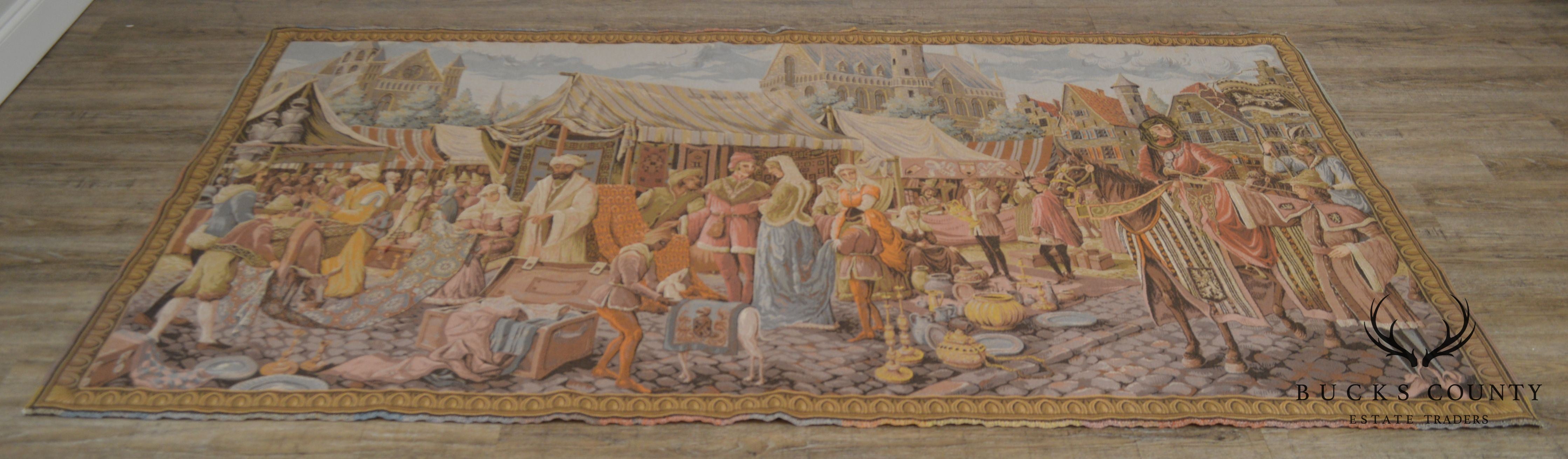 High Quality Belgium Wall Tapestry Large 4'x8'