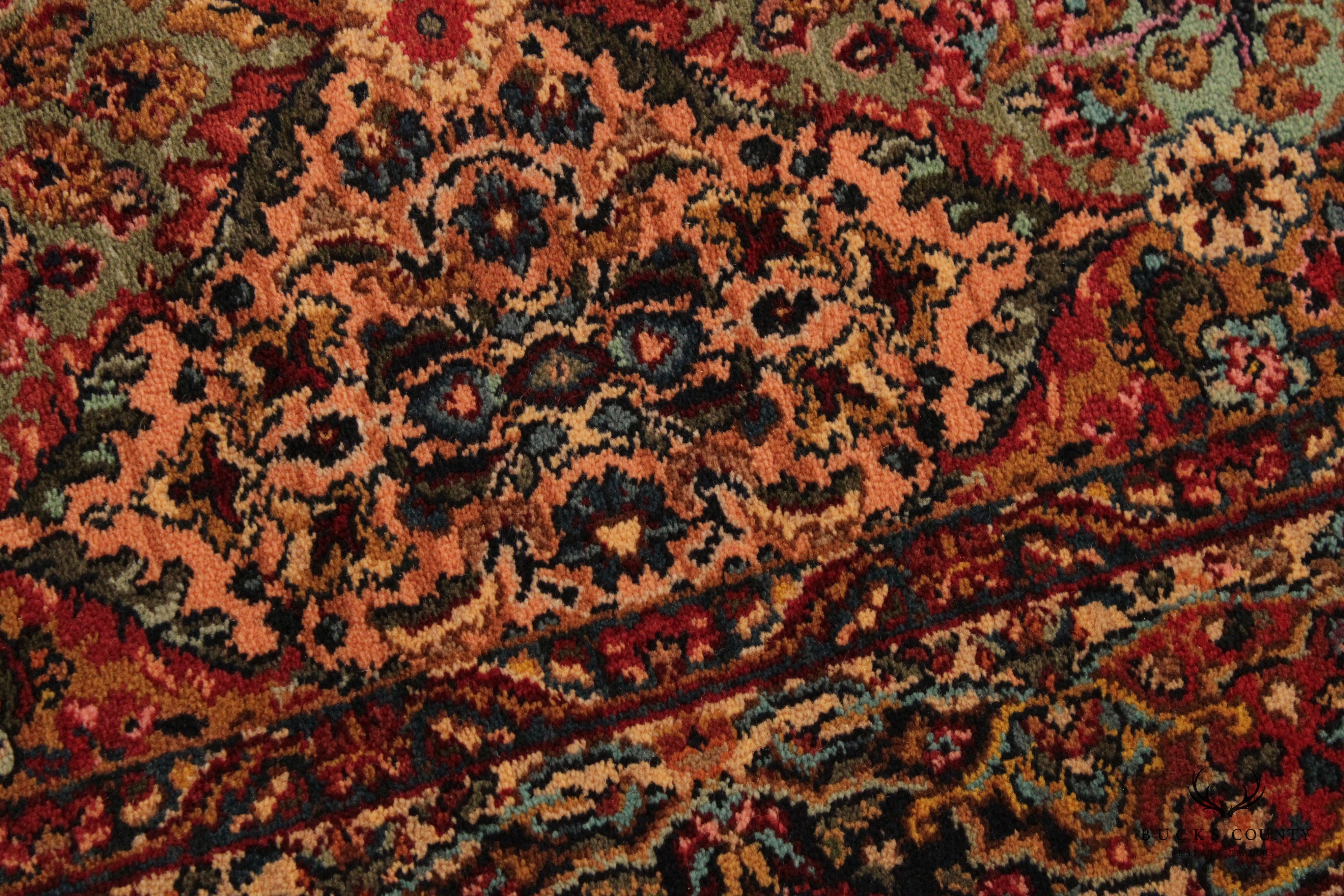 Karastan Multicolor Kirmin 5'9 Inch x 9' Wool Area Rug