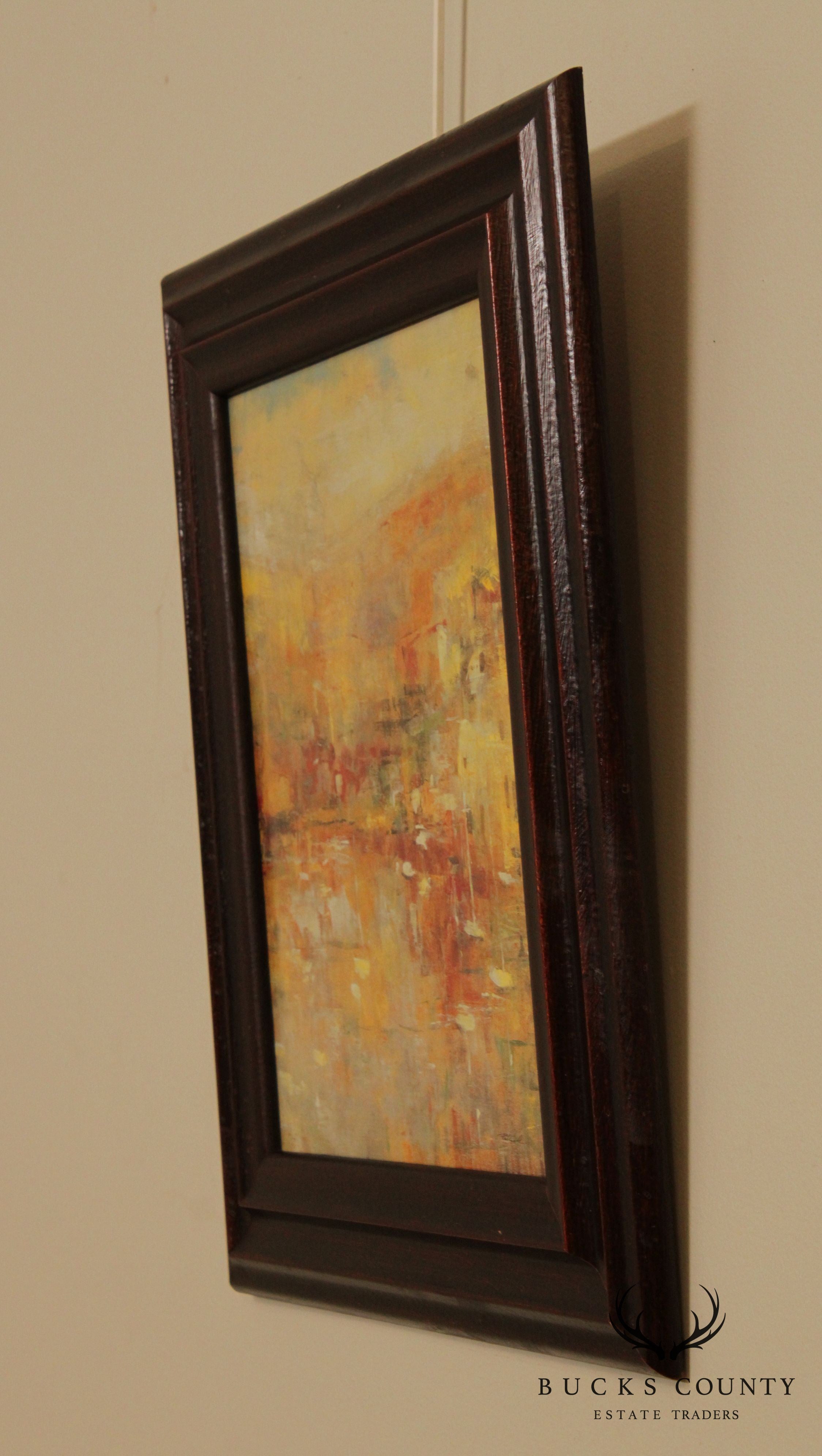 Abstract Giclee Print on Canvas