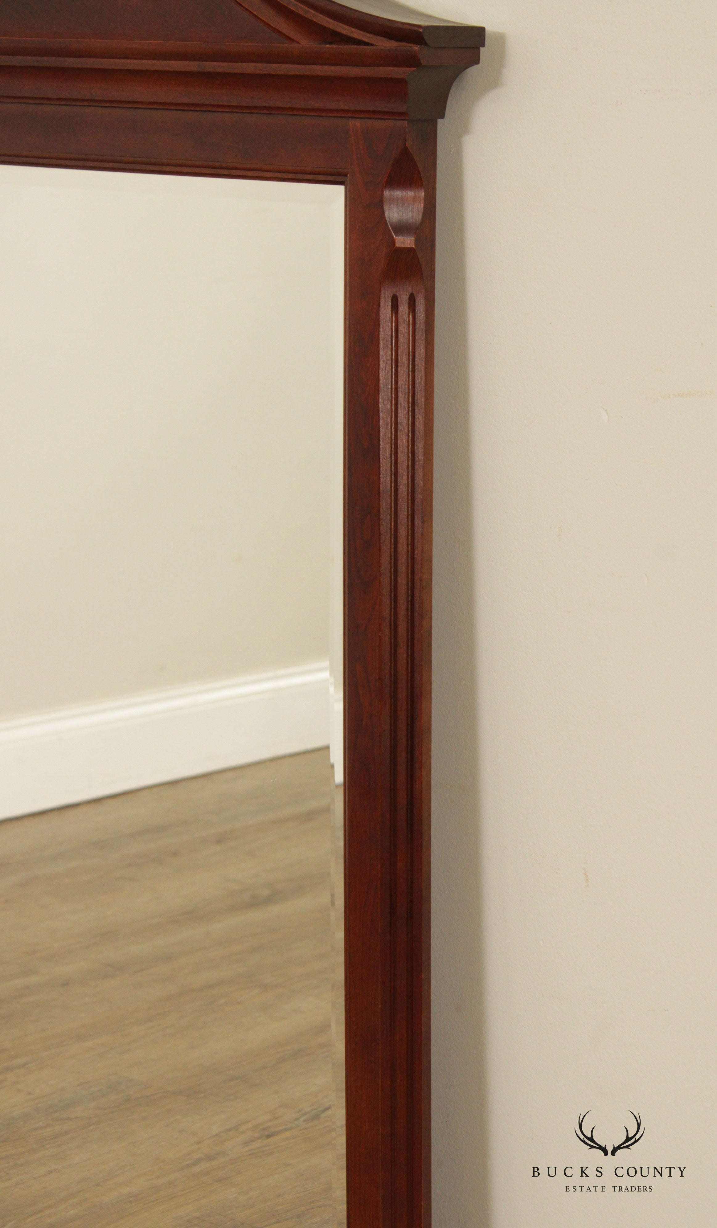 Pennsylvania House Traditional Cherry Beveled Wall Mirror