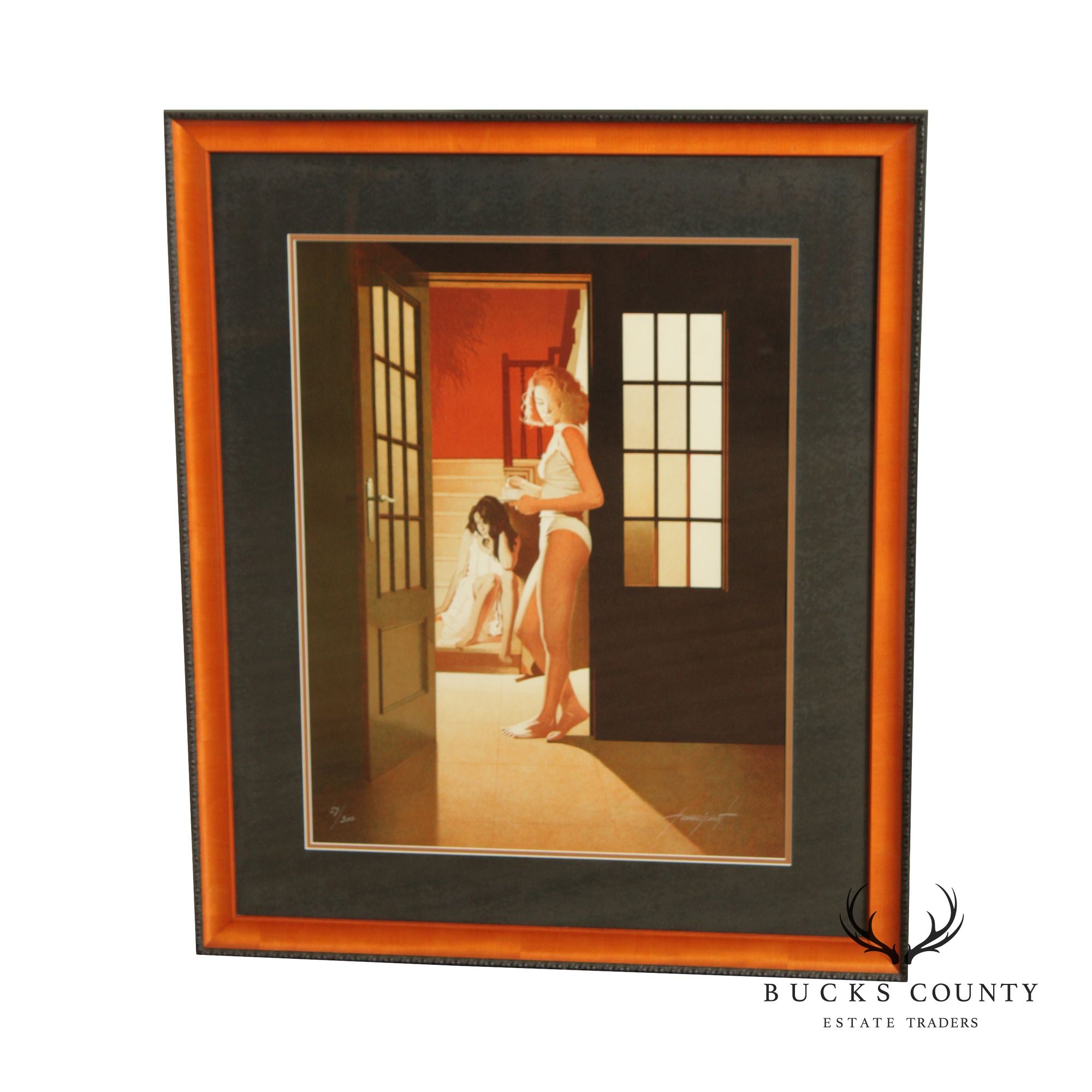 Enrique Torres Prat 'El Primer Cafe' Limited Edition Giclee