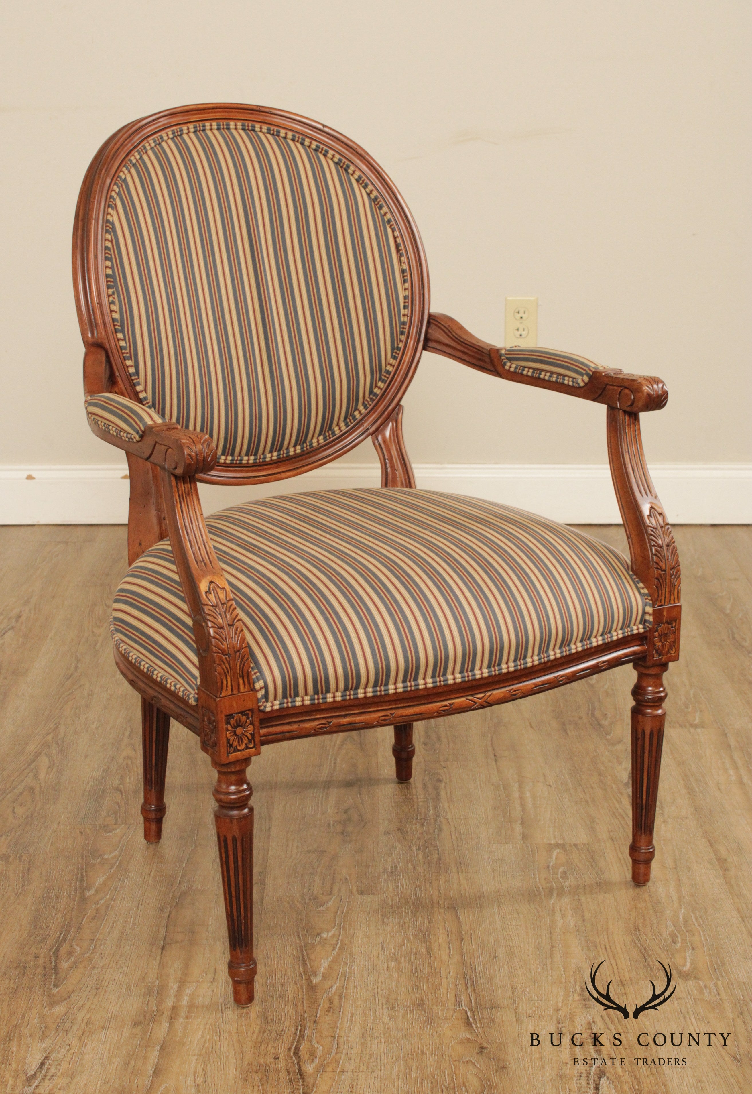 Ethan Allen French Louis XVI Style Armchair