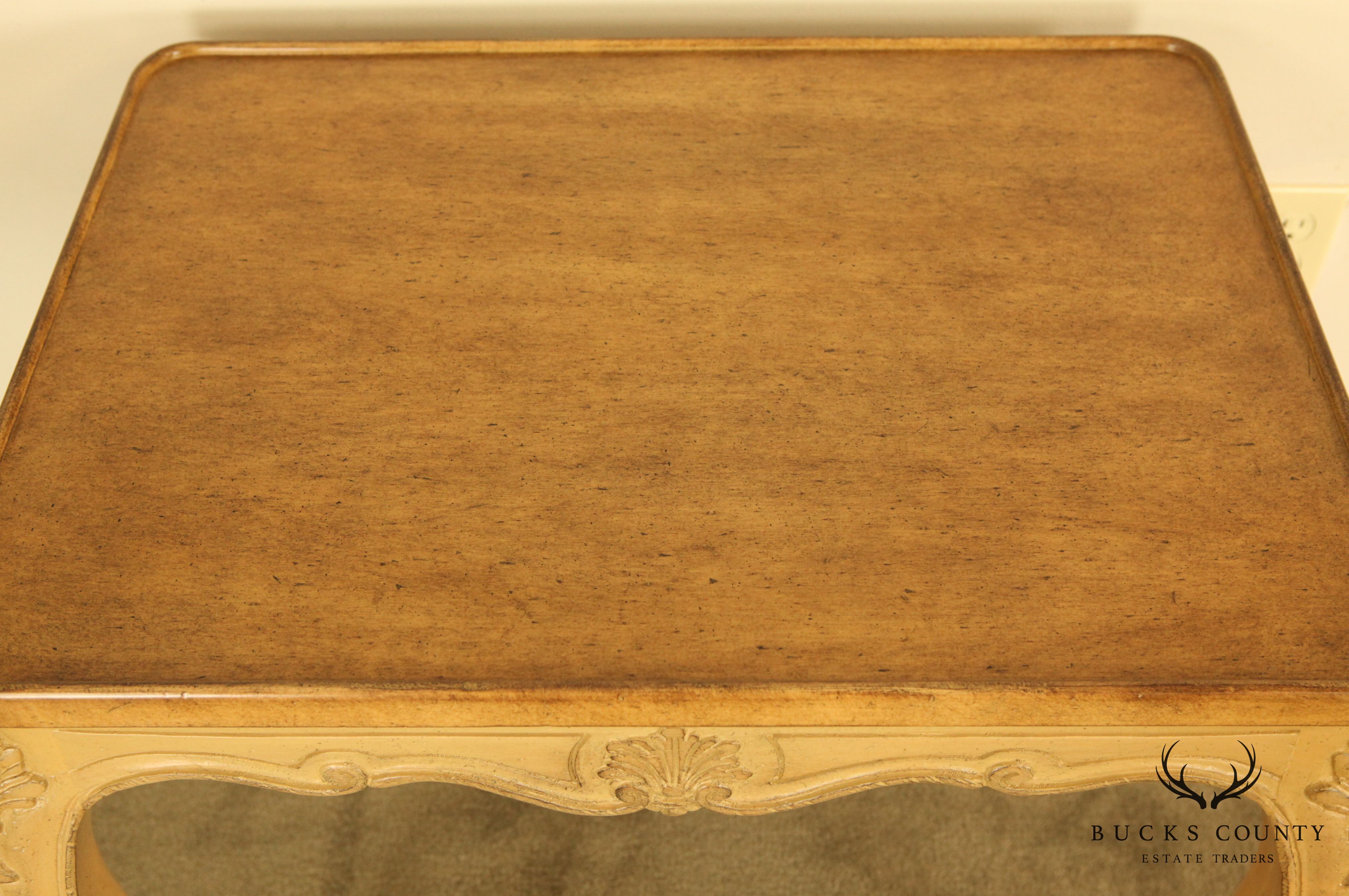 French Louis XV Style Custom Quality Vintage Side Table