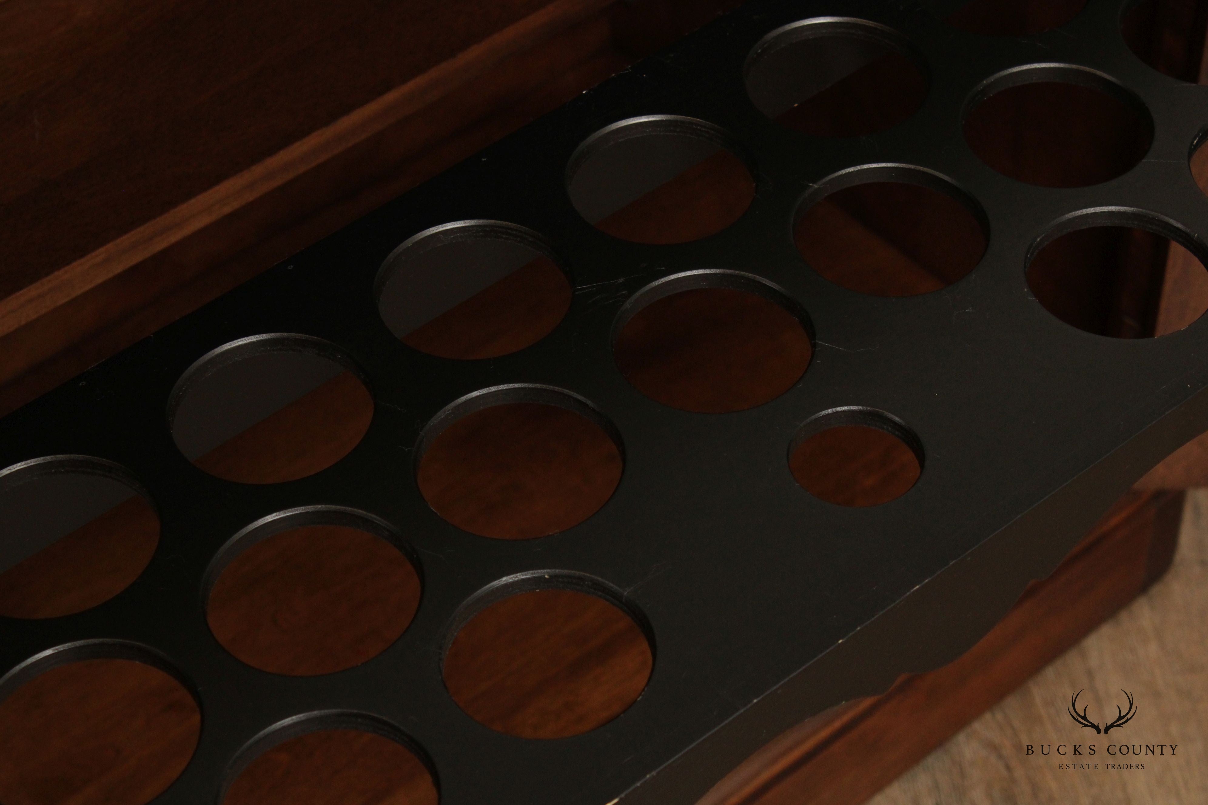 Temple Stuart Vintage Maple Flip-Top Server Bar