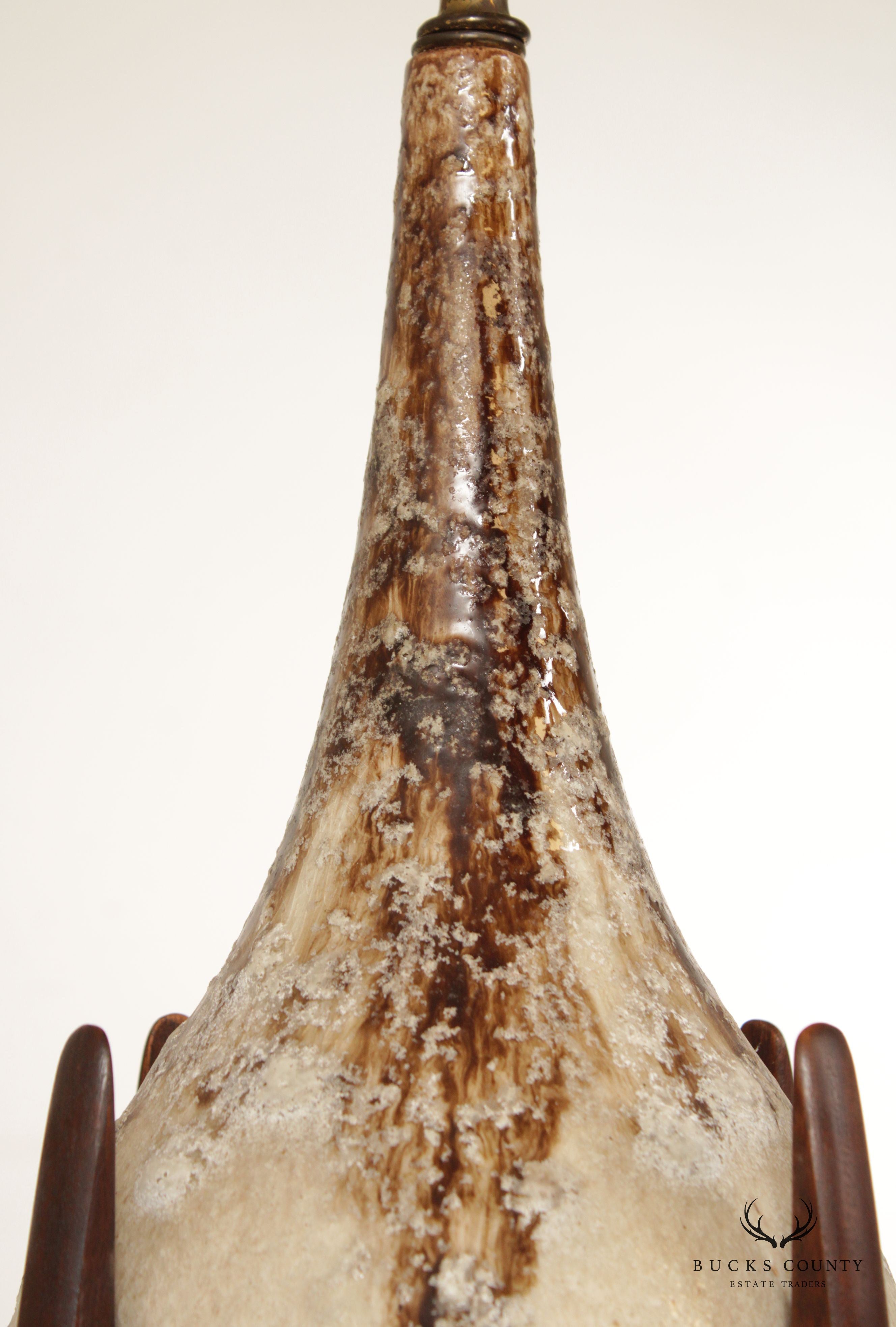 Mid Century Modern Studio Pottery Table Lamp