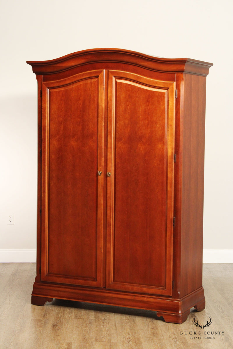 Thomasville 'Impressions' Louis Philippe Style Cherry Armoire