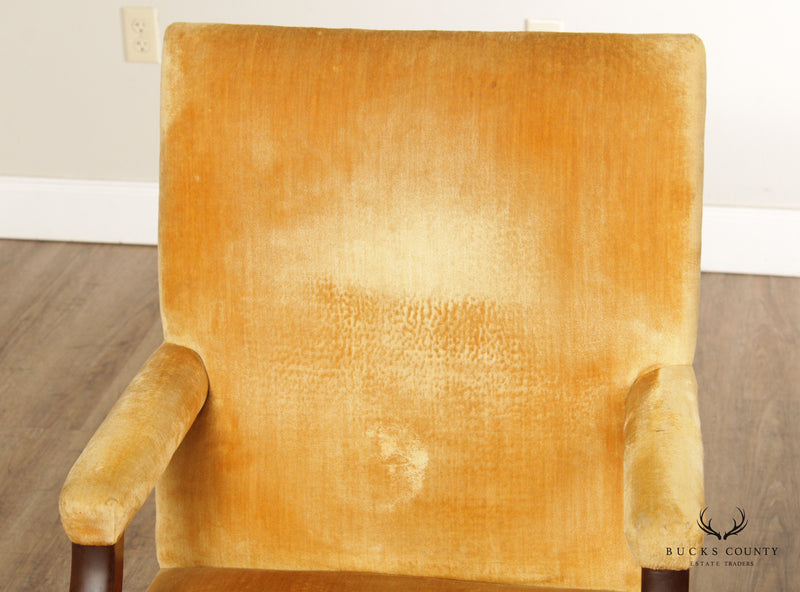 Kittinger Williamsburg Adaptation Mahogany Lolling Chair