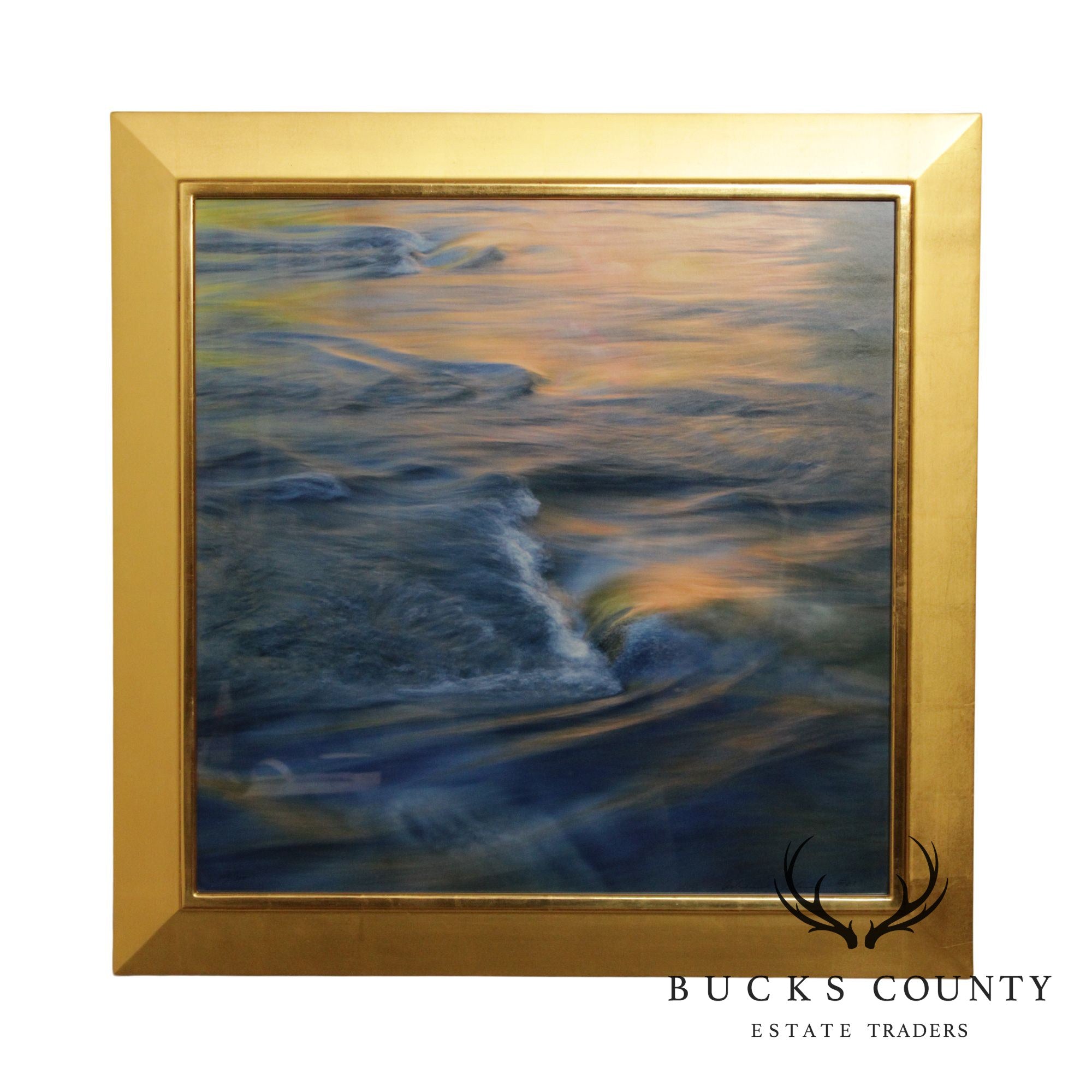 Adrienne Adam, Ocean Waves Lithograph