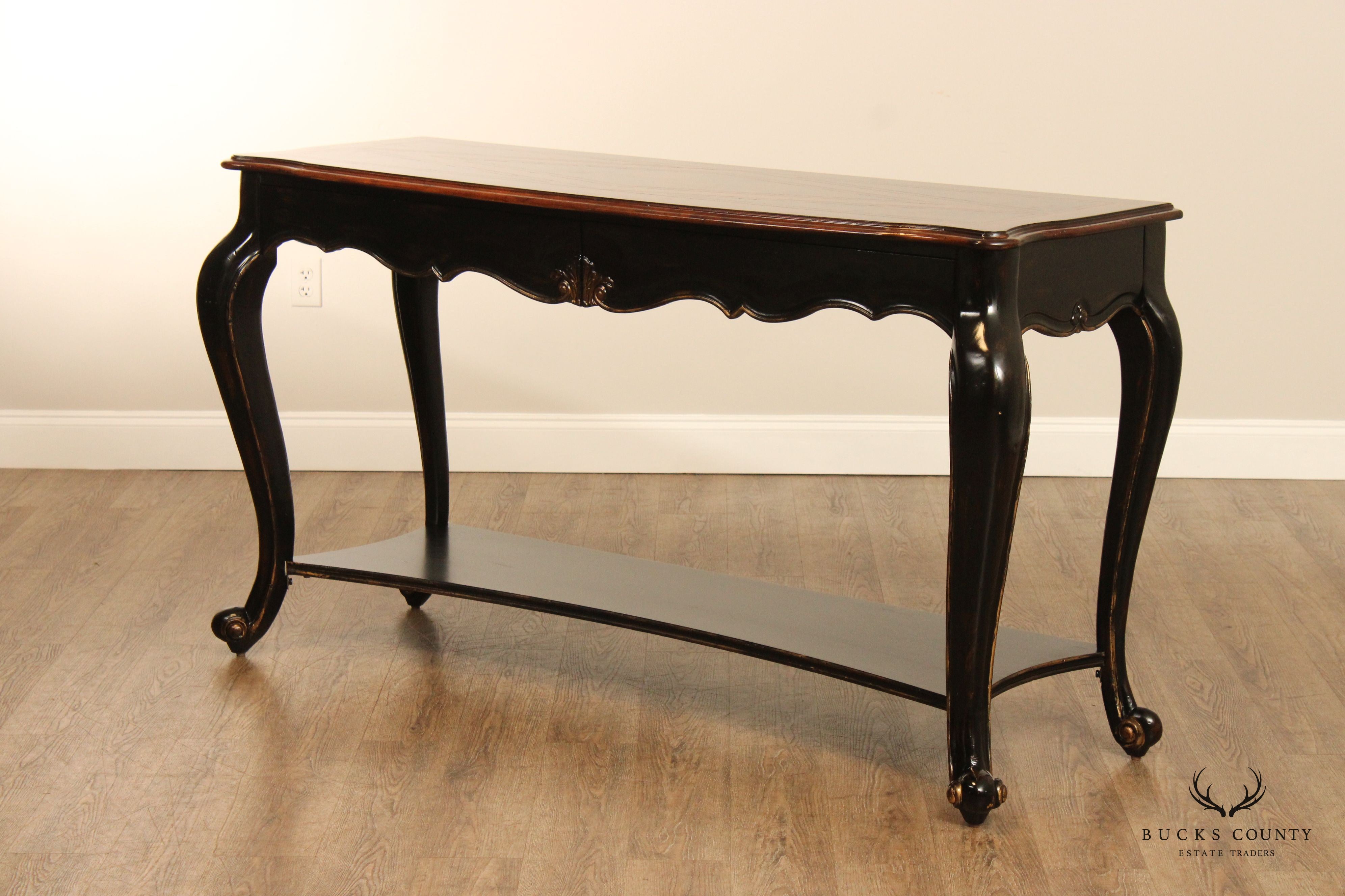 Hooker Furniture 'Grandover' Ebonized Console Table