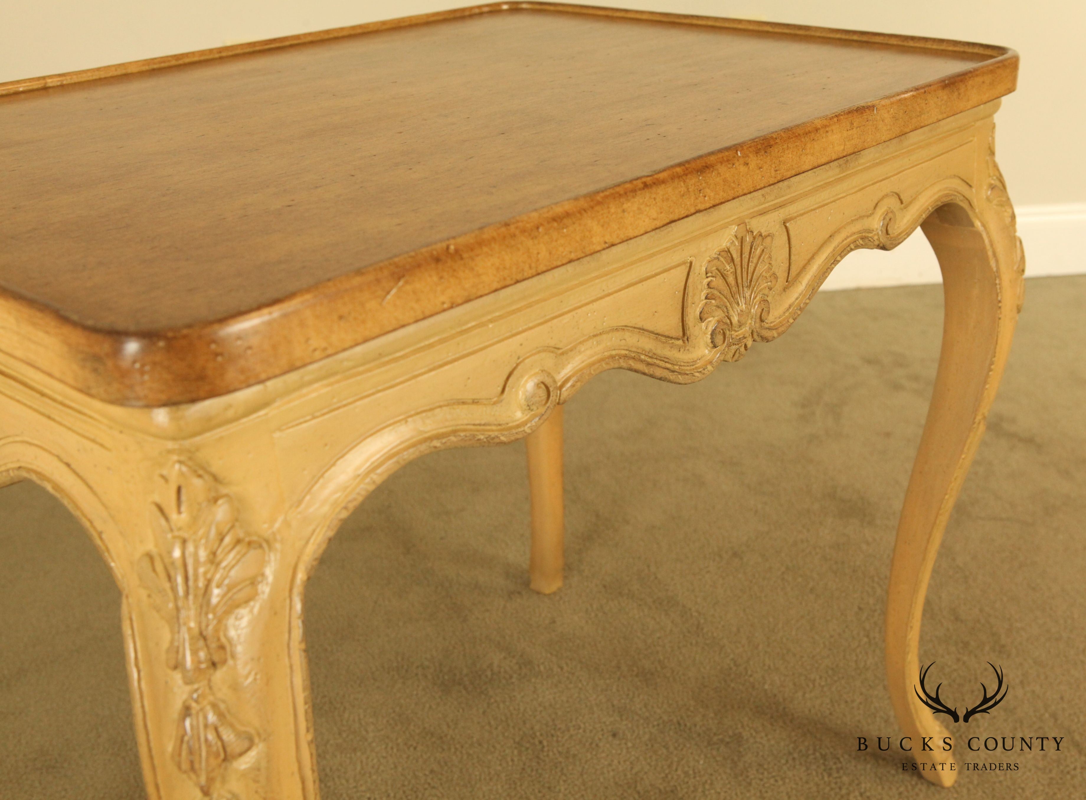 French Louis XV Style Custom Quality Vintage Side Table