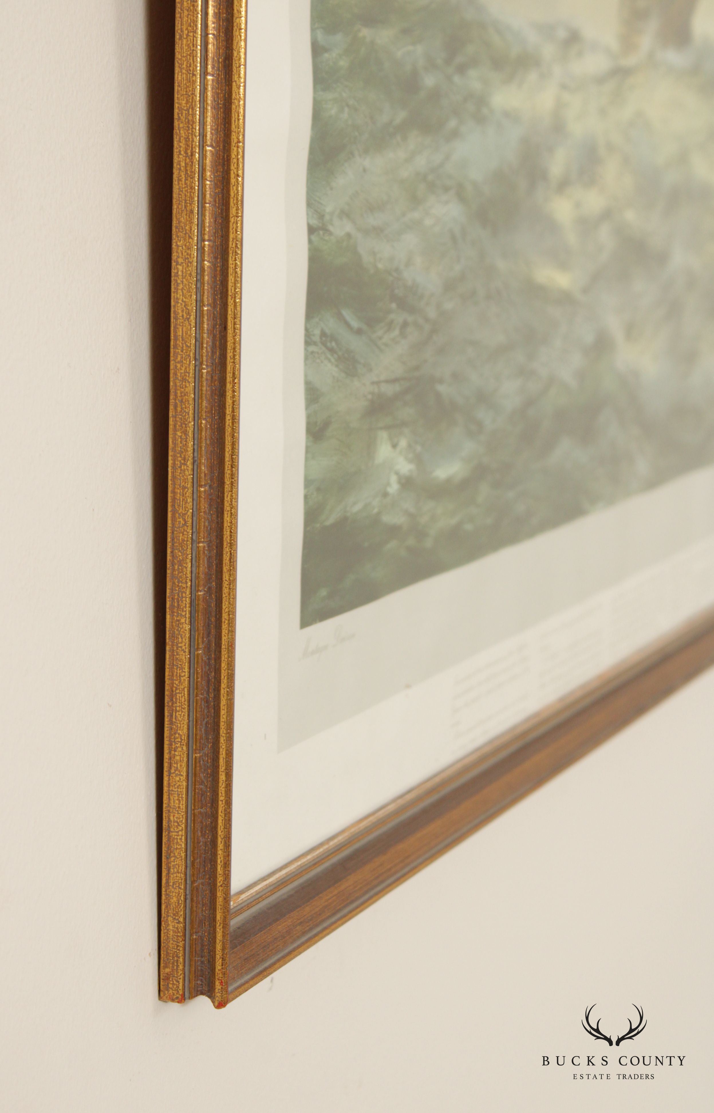 Montague Dawson 'The Gallant Mayflower' Sail Ship Lithograph