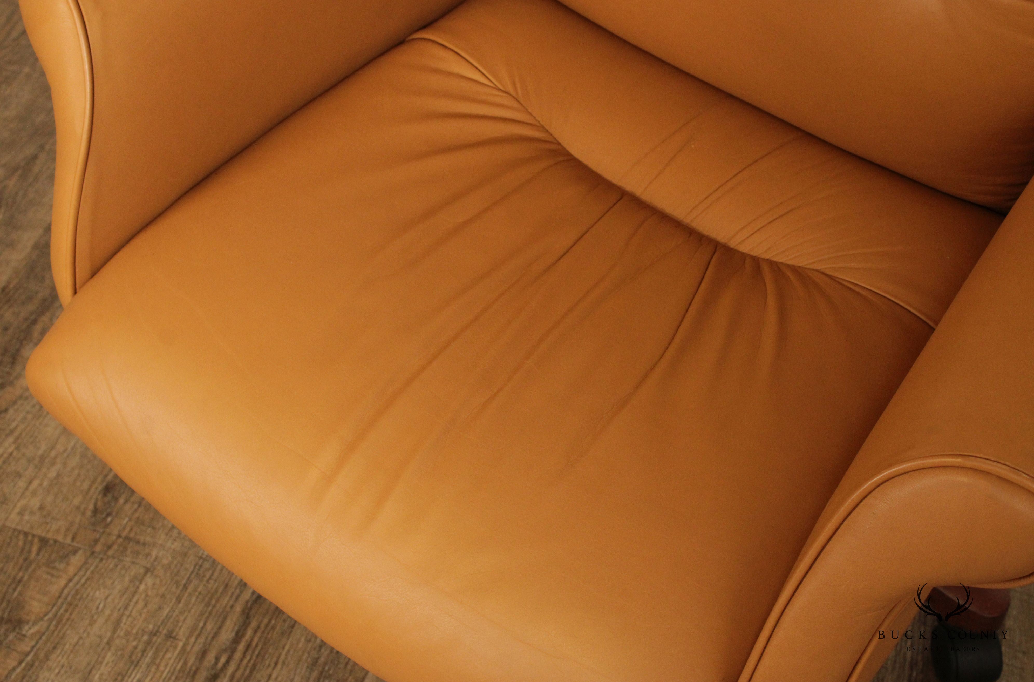 Leathercraft Tufted Leather Executive Office Armchair (C)