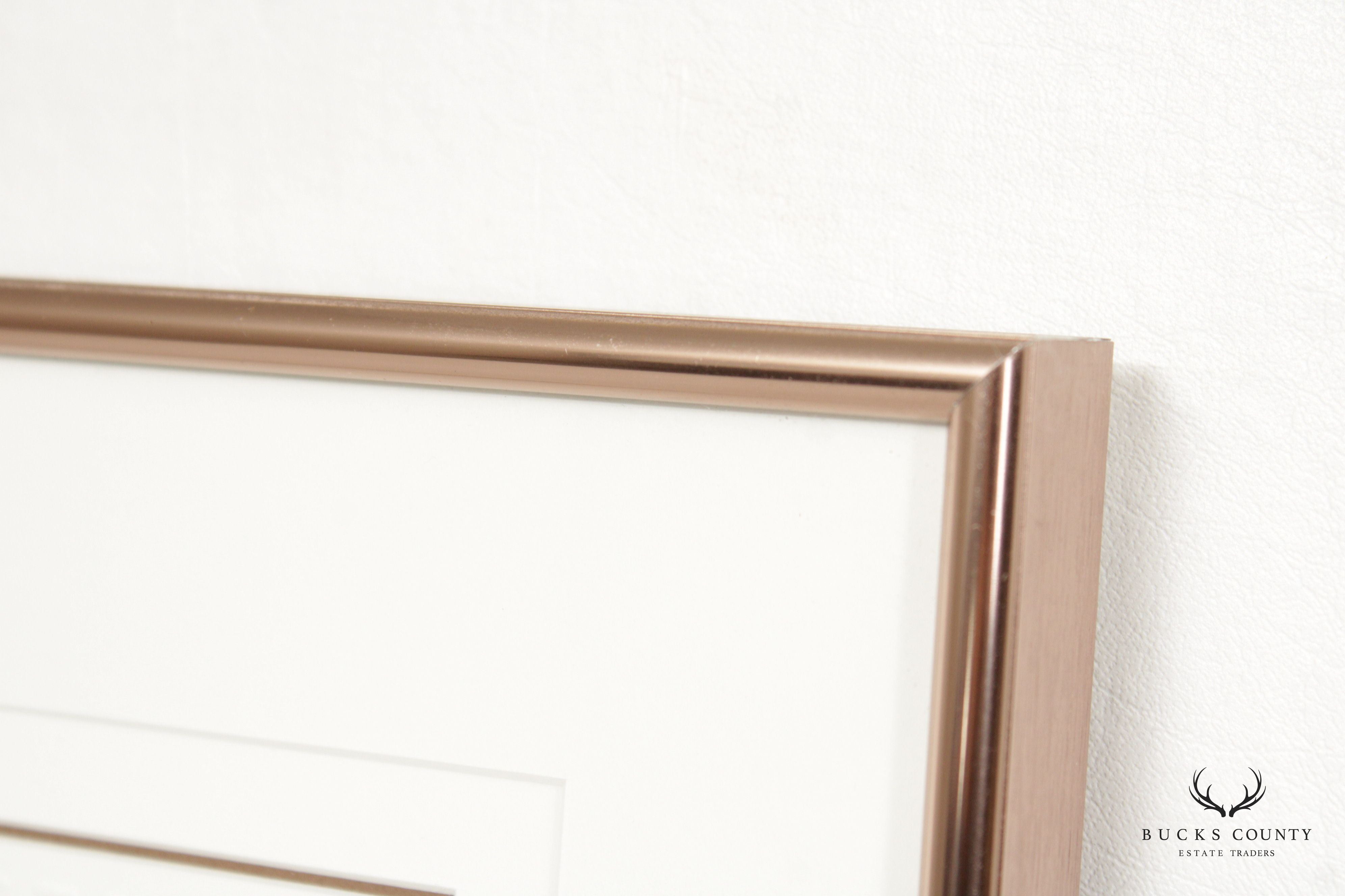 Jean Cencig 'Rue Du Cul-De-Sac' Framed Artist Proof Print