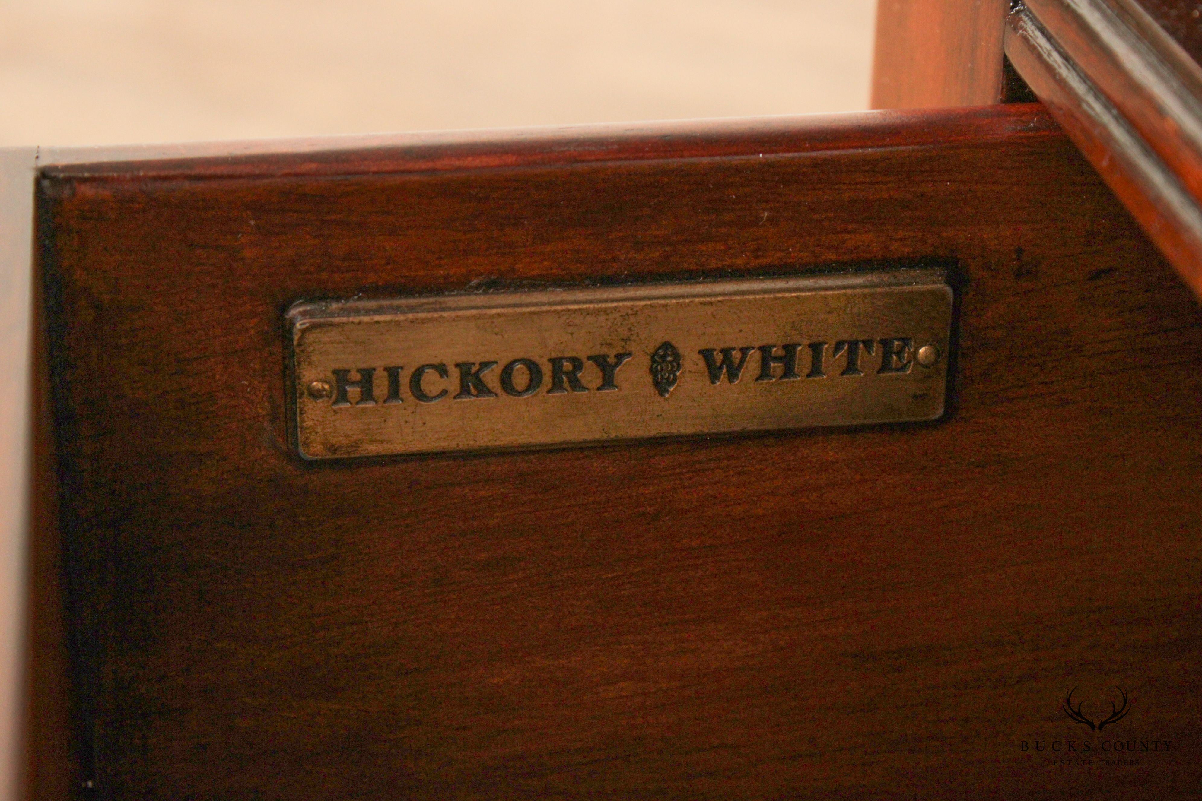 Hickory White Regency Style Mahogany Side table