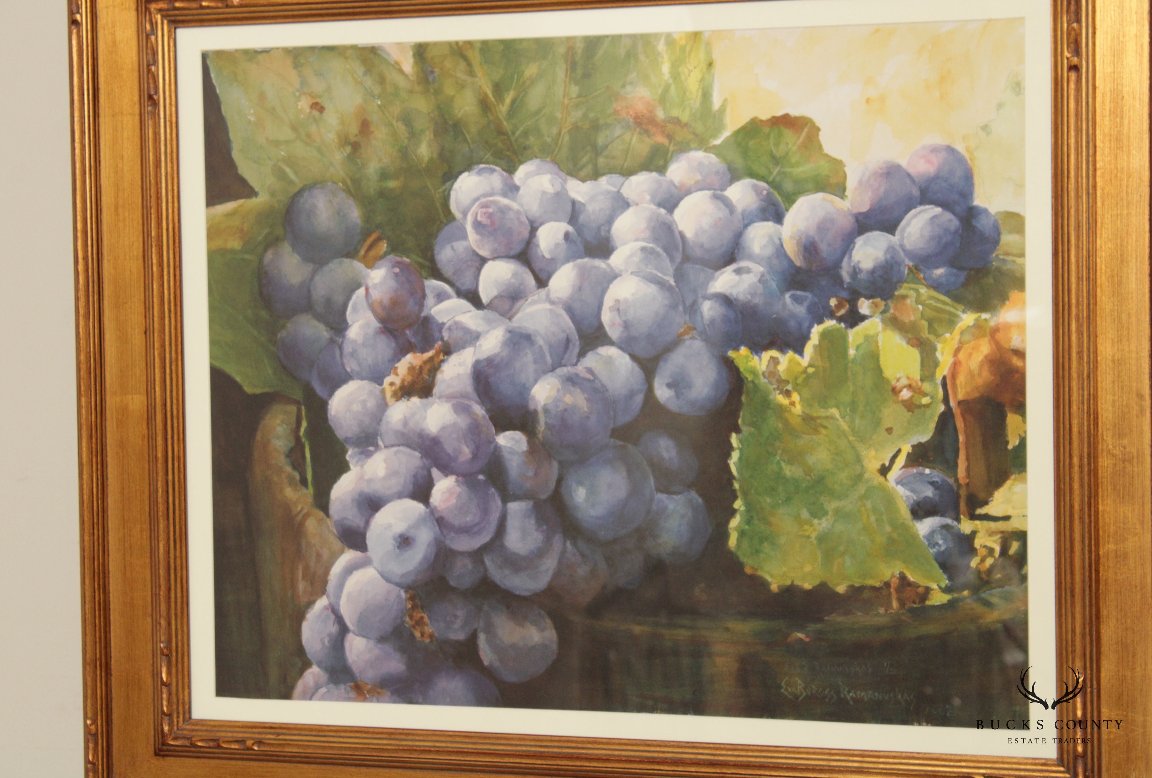 Fruit Still Life Limited Edition Art Print by Eva Ramanuska