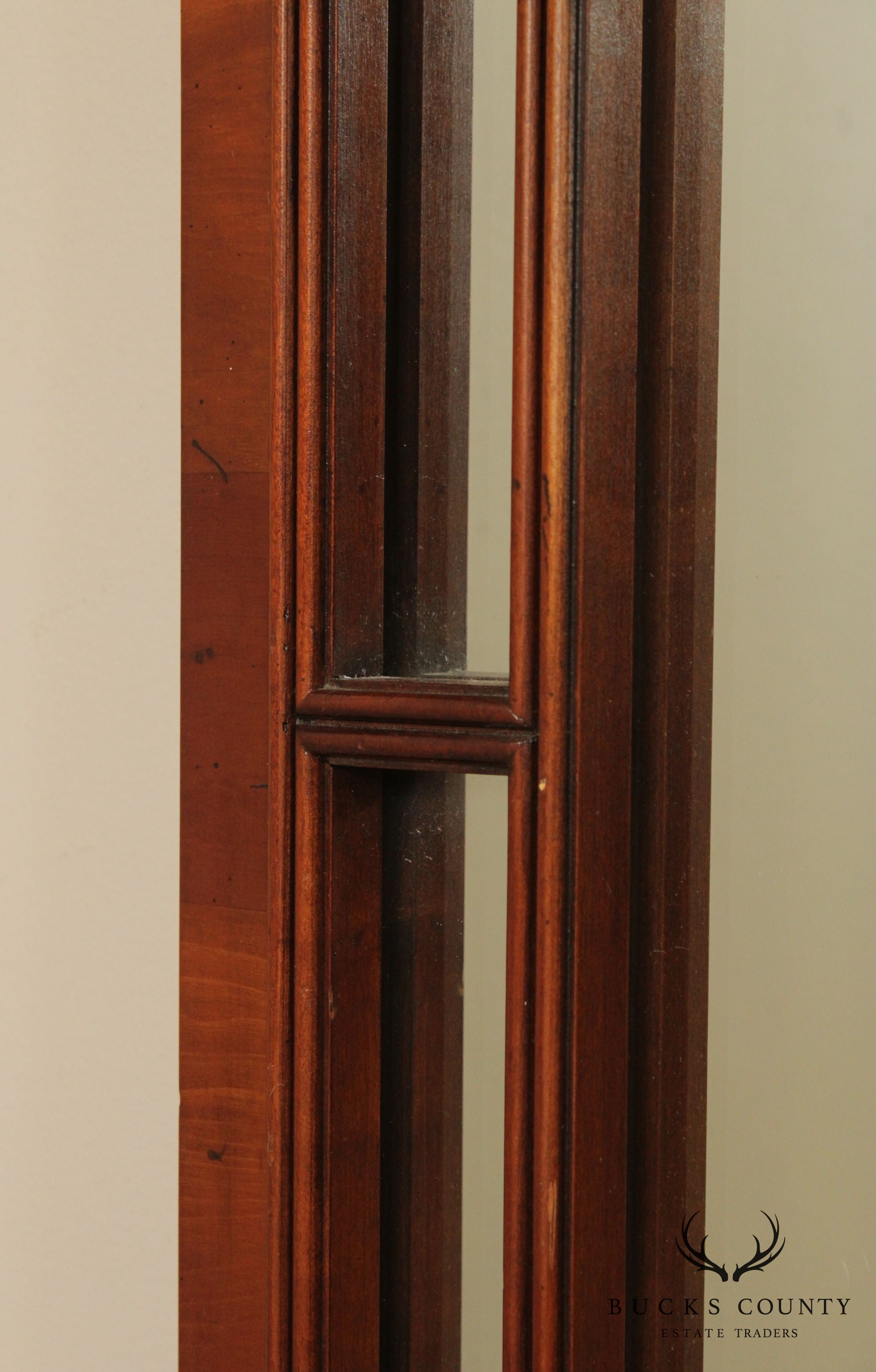Hekman Yew Wood Narrow Wall Mirror
