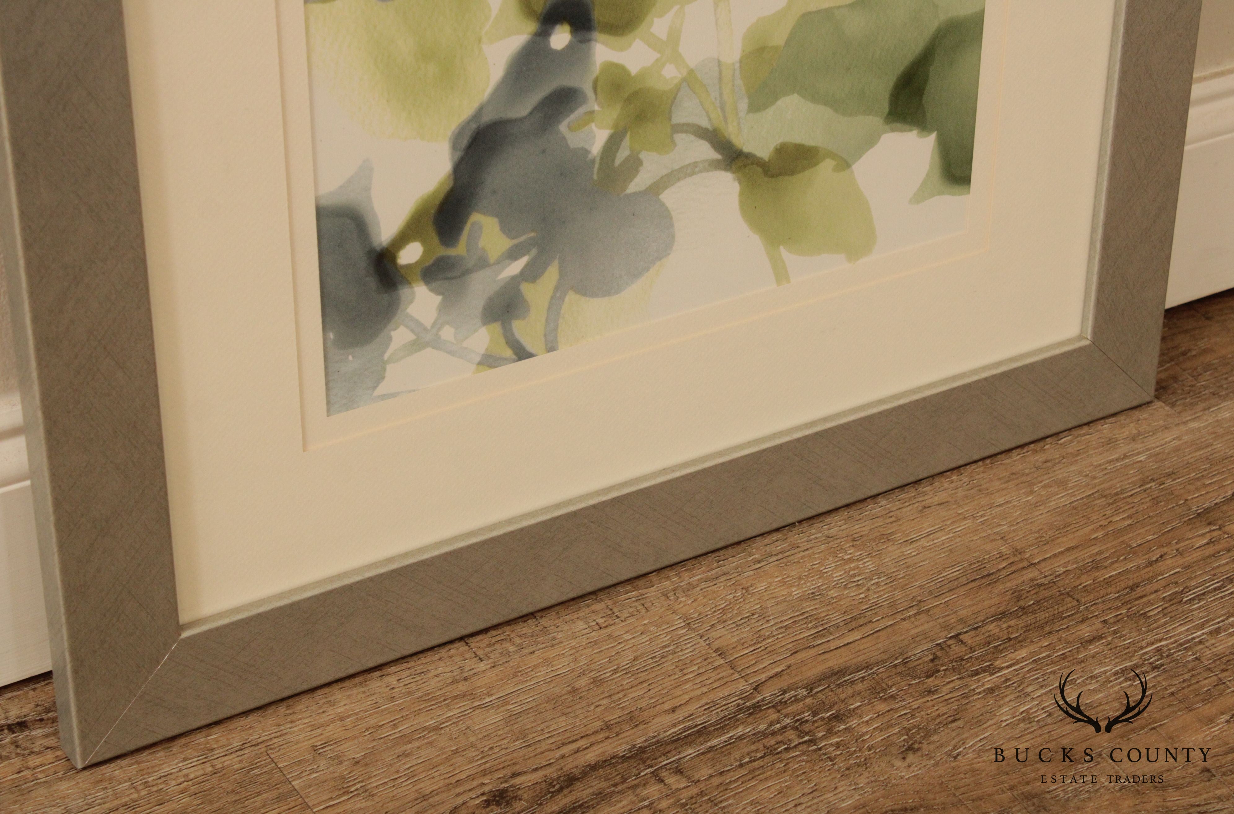 Abstract Fauna Assortment Custom Framed Giclee Print