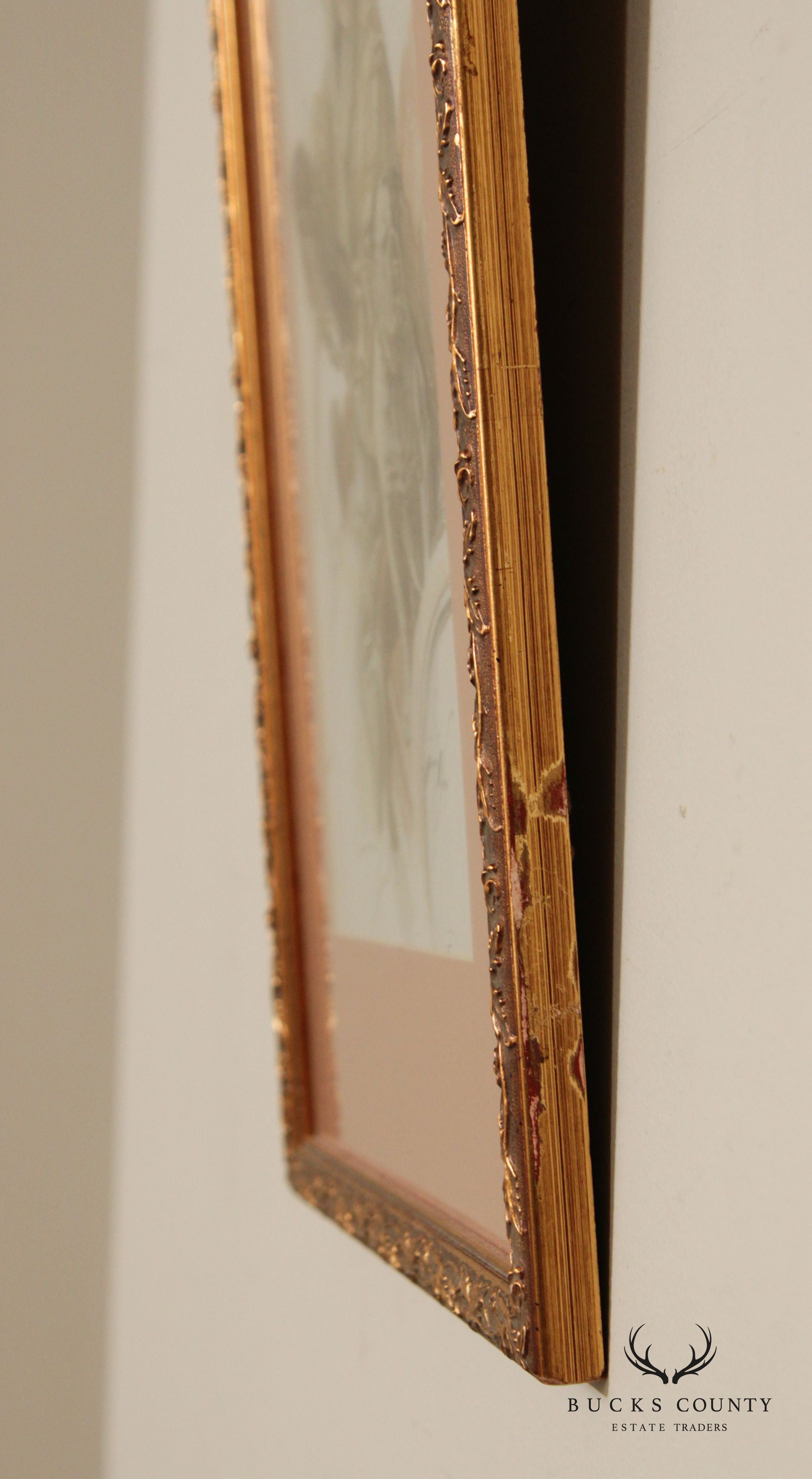 Harrison Fisher 'A Lucky Dog' Illustration Art Print