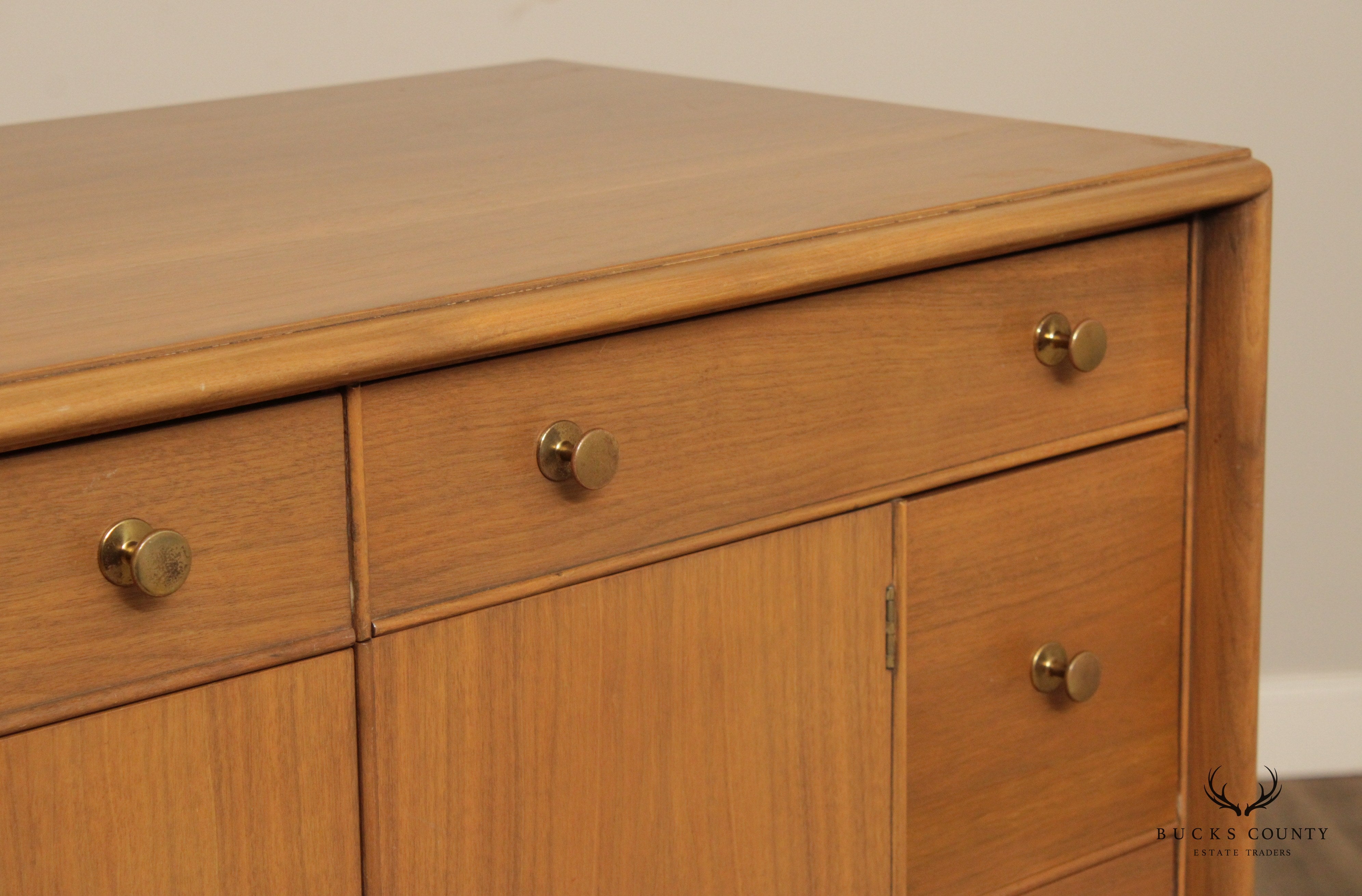 Johnson Furniture Paul Frankl Mid Century Modern High Chest