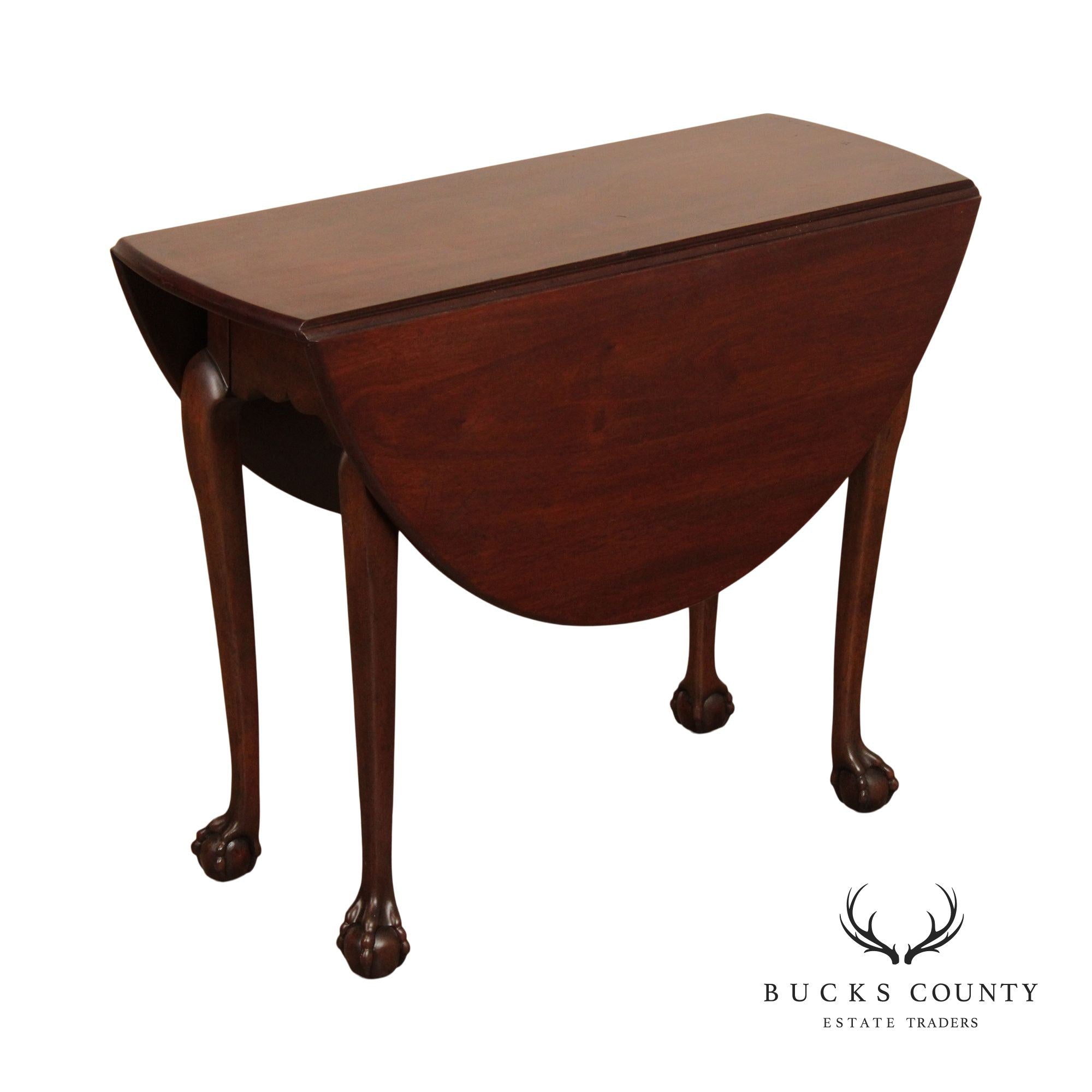 Kittinger Colonial Williamsburg Mahogany Drop-Leaf Table