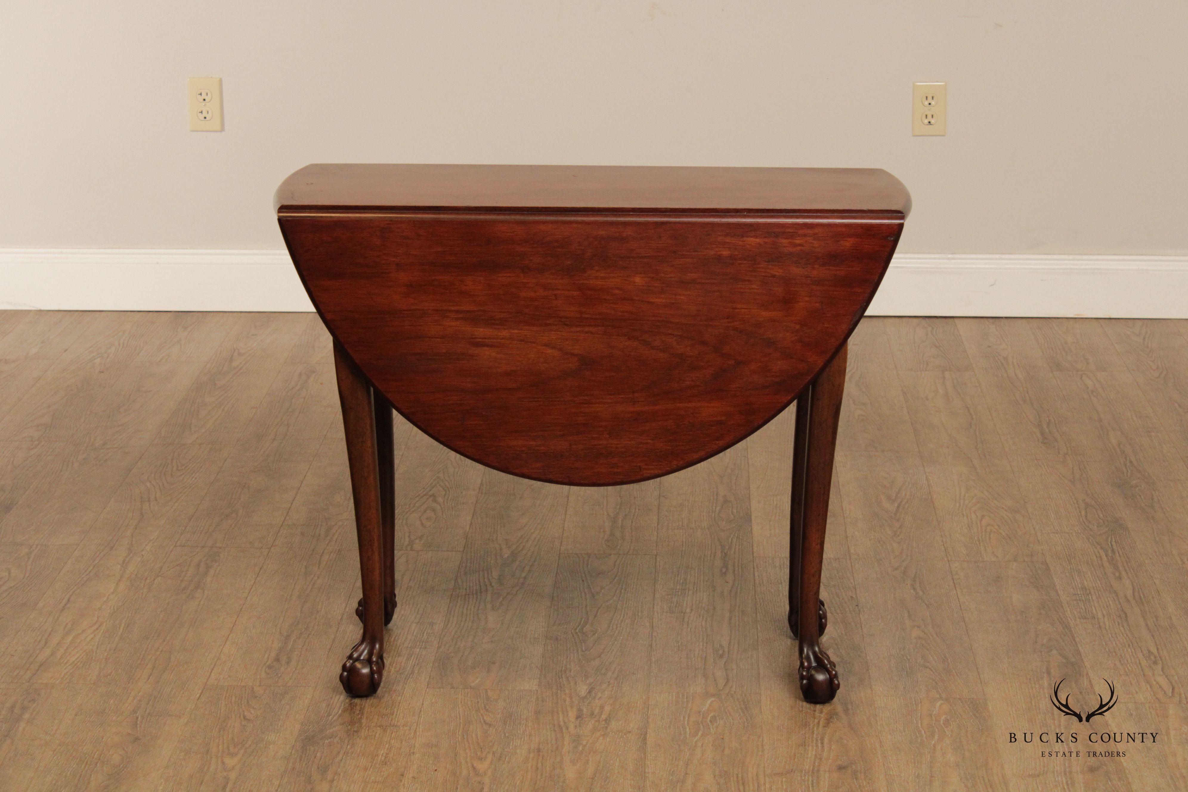 Kittinger Colonial Williamsburg Mahogany Drop-Leaf Table