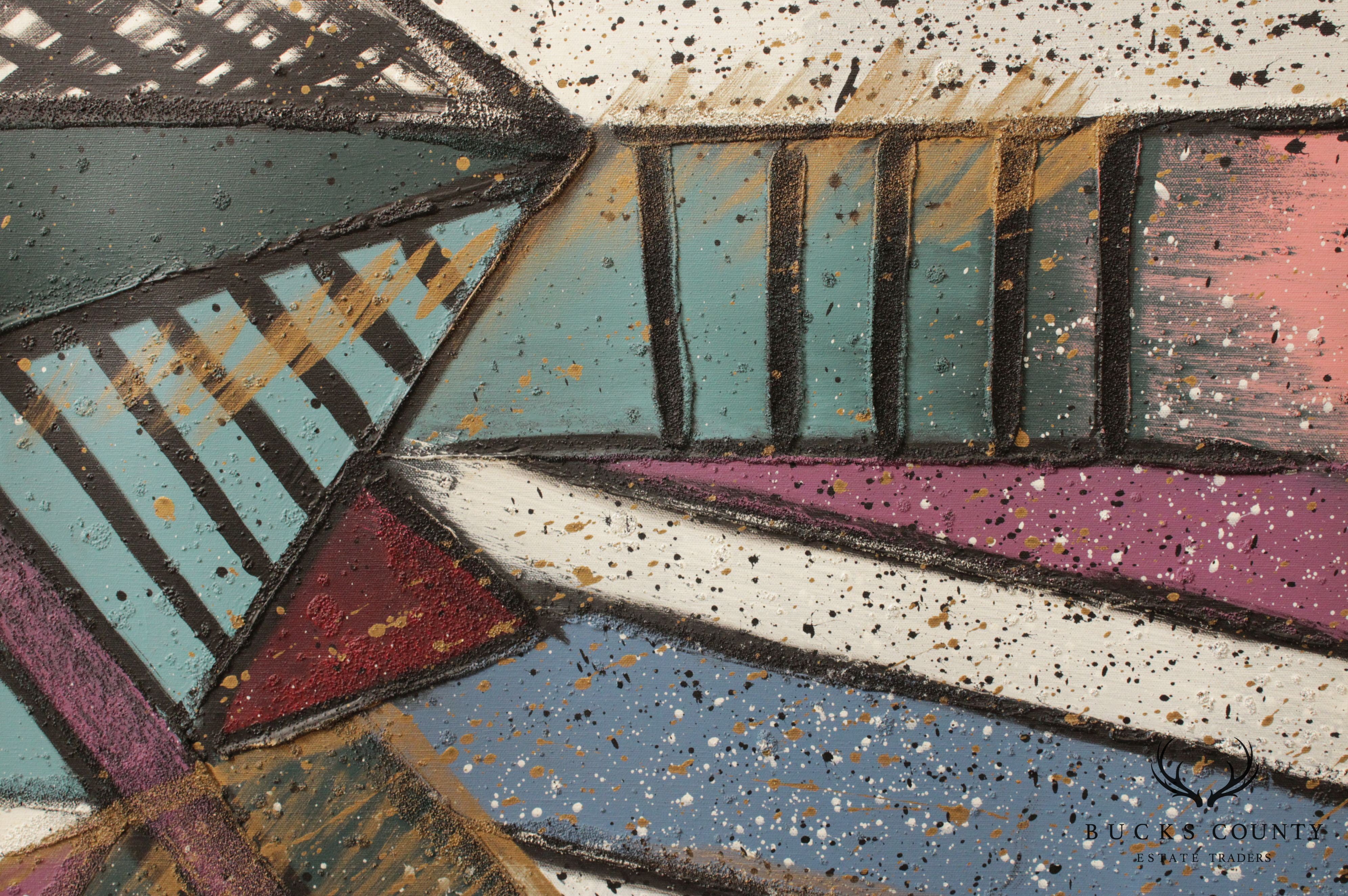 Lee Reynolds Post-Modern Abstract Original Paintings