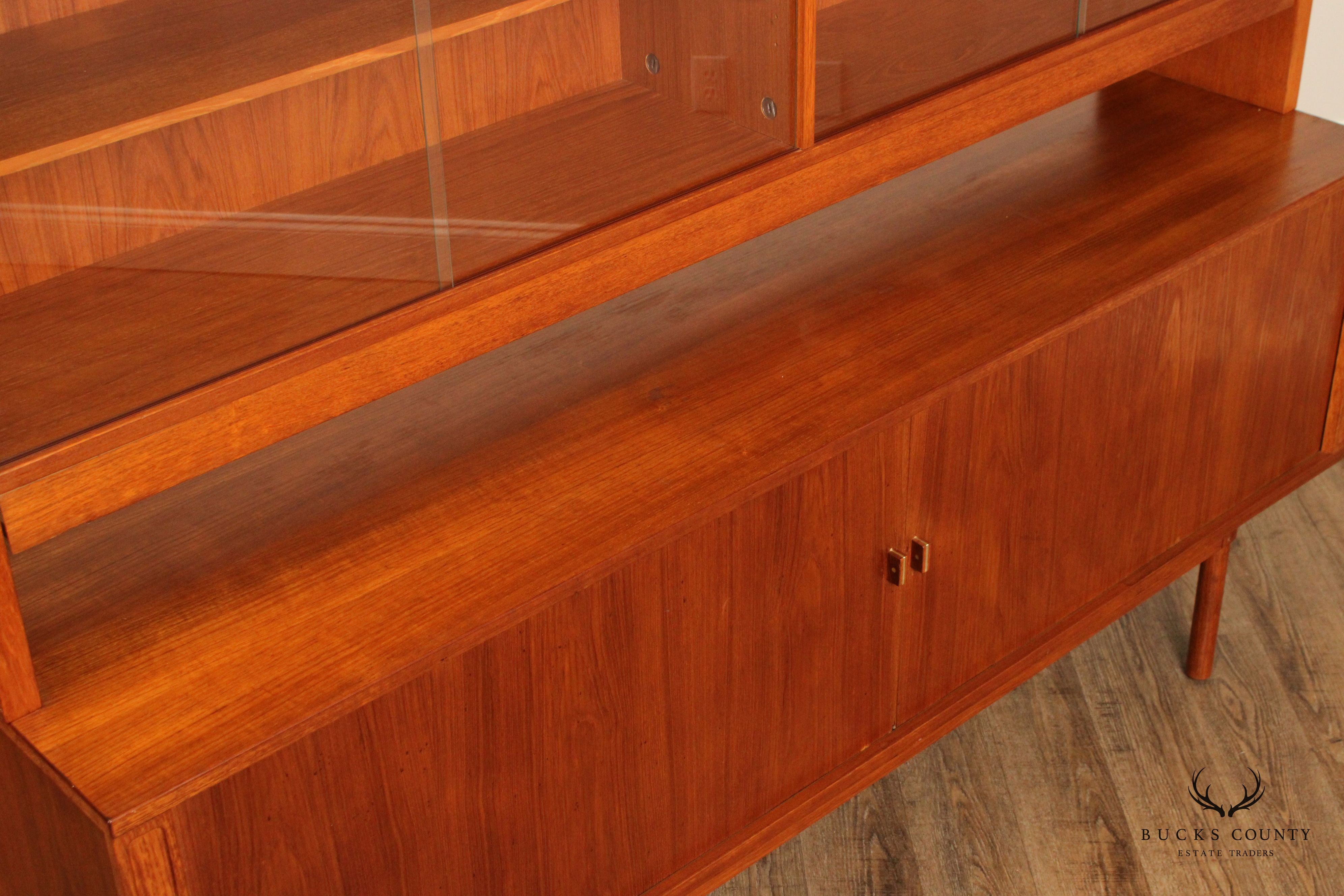Lovig Danish Modern Teak Sideboard and Hutch