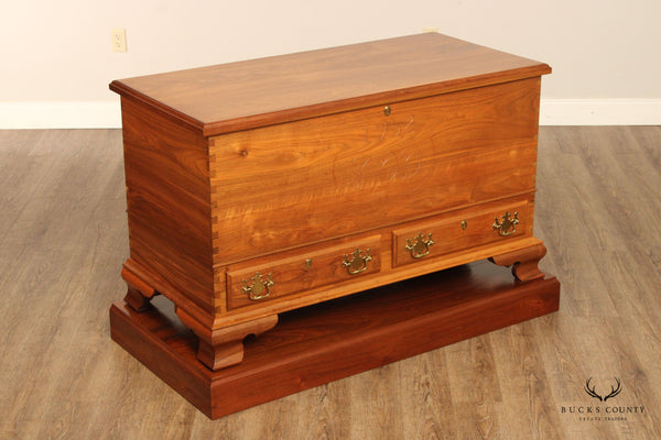 Walnut best sale blanket chest