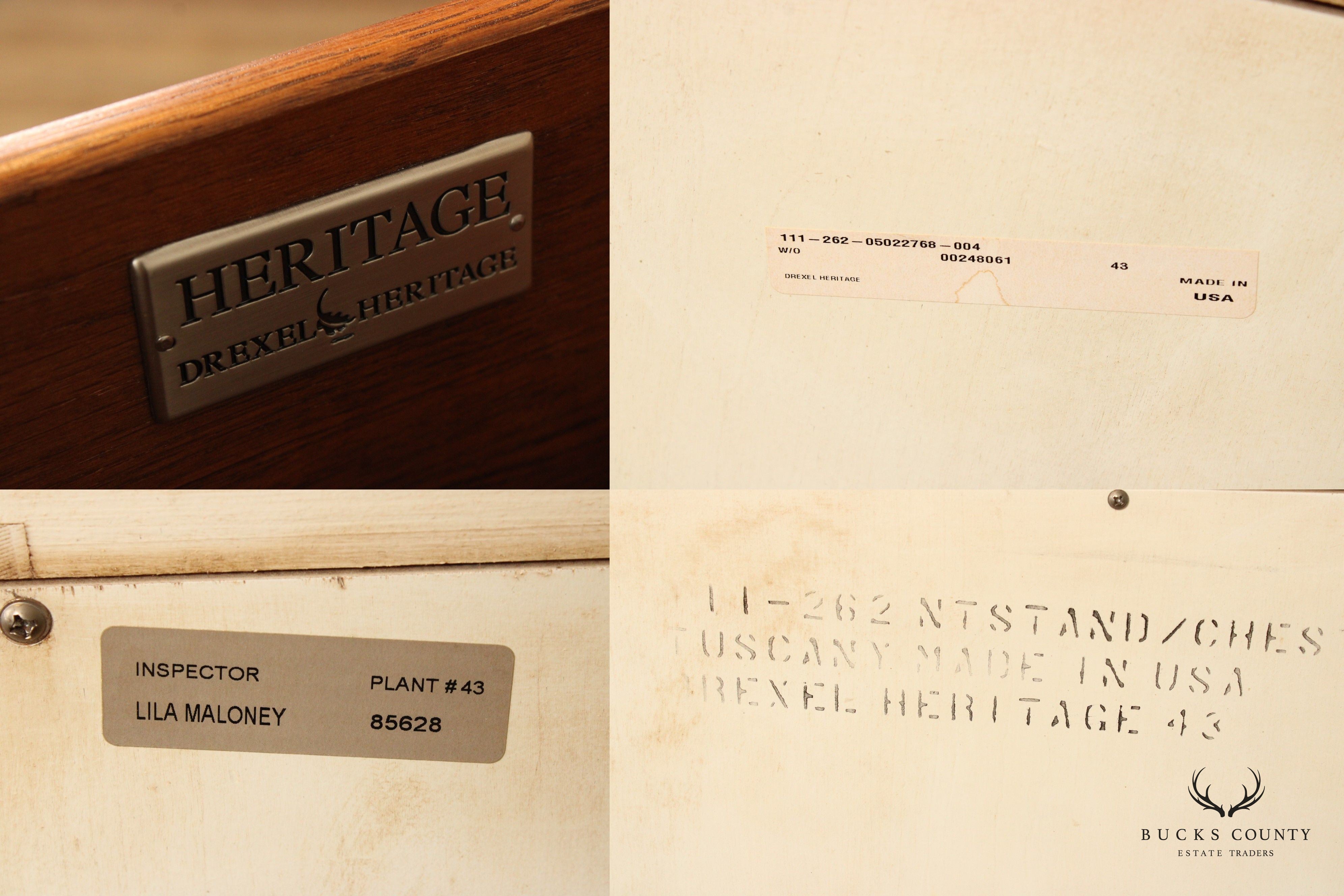 Drexel Heritage Tuscany Collection Nightstand Chest